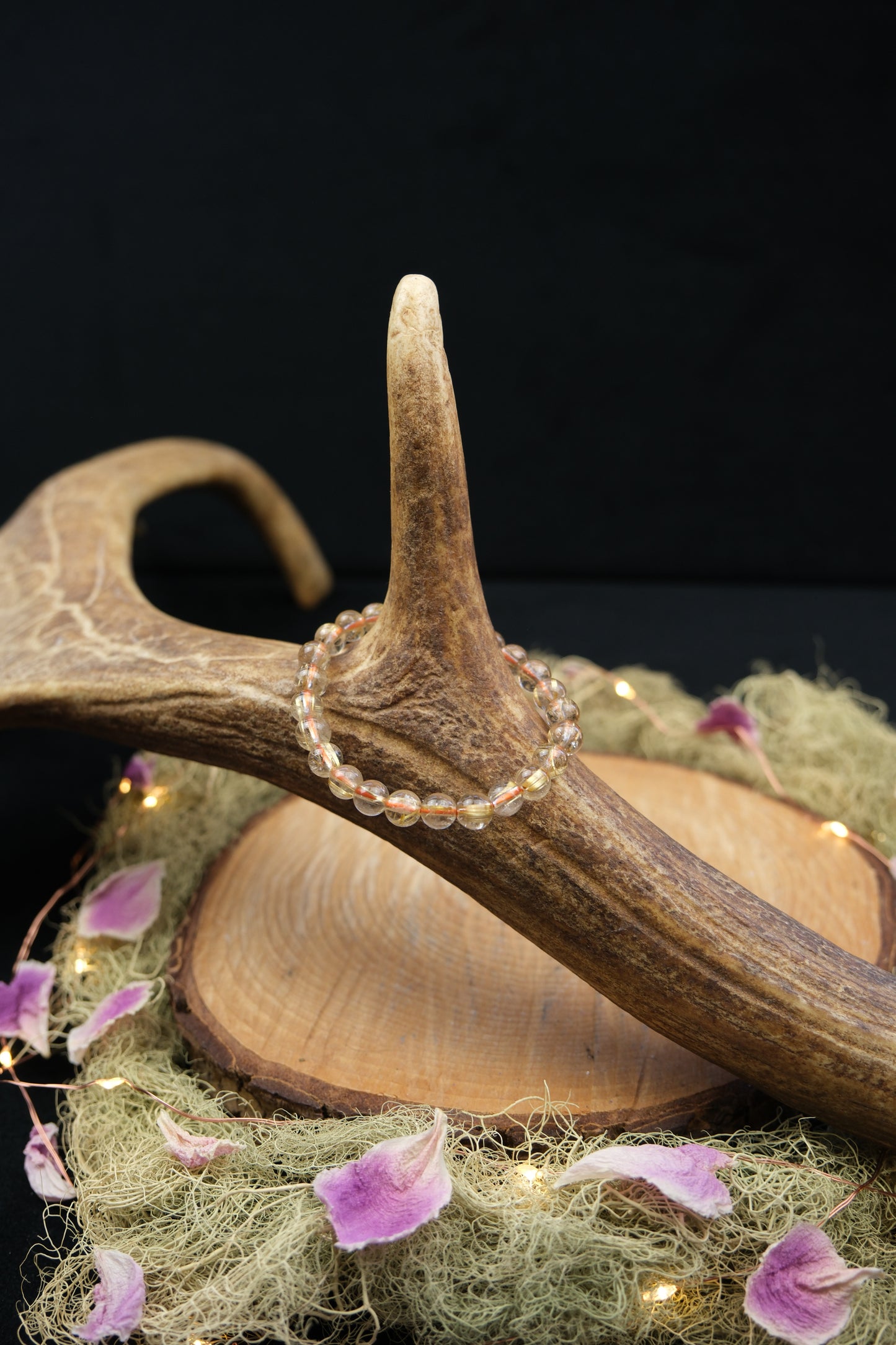 Golden Rutilated Quartz Bracelet