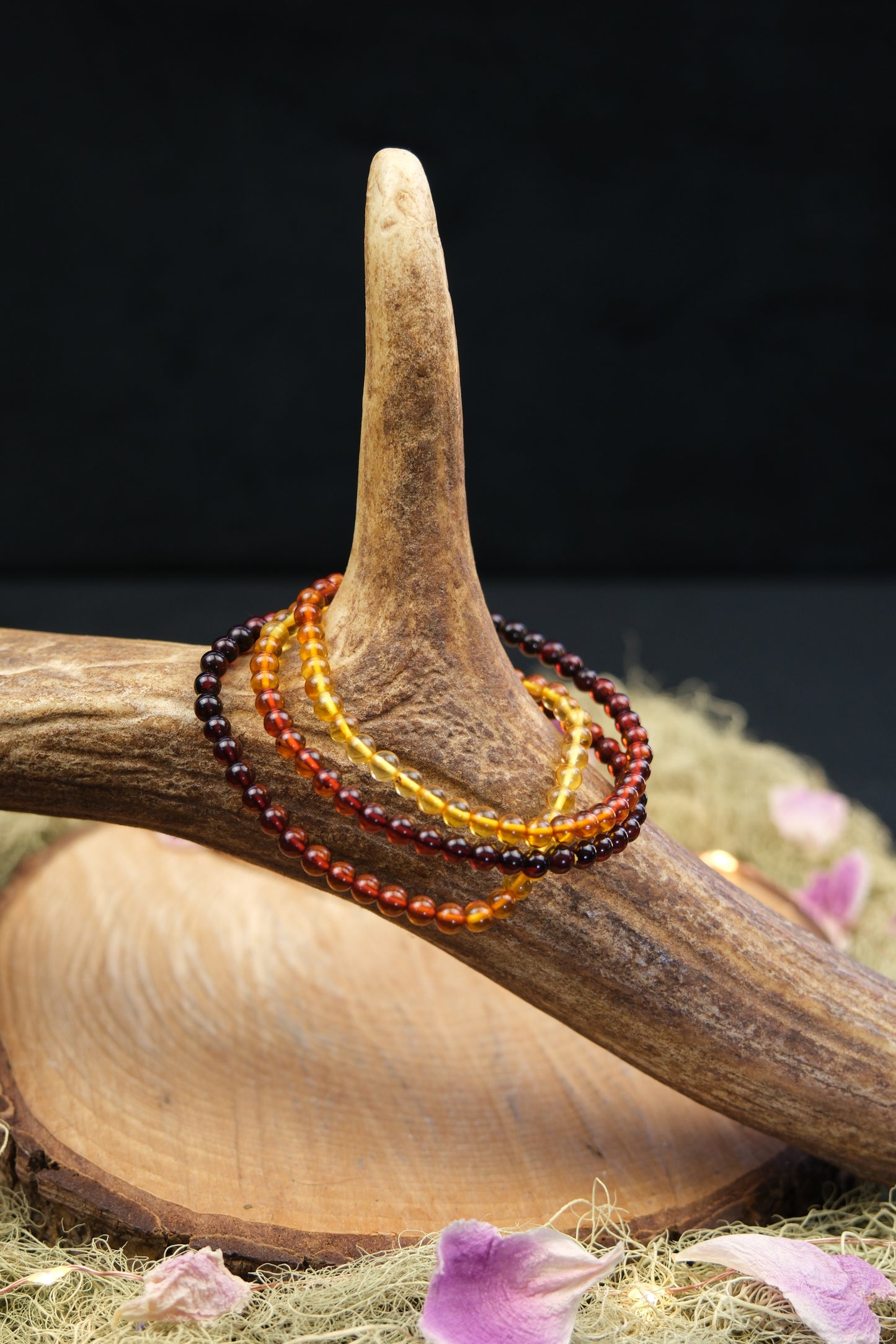 Mixed Baltic Amber Bracelet