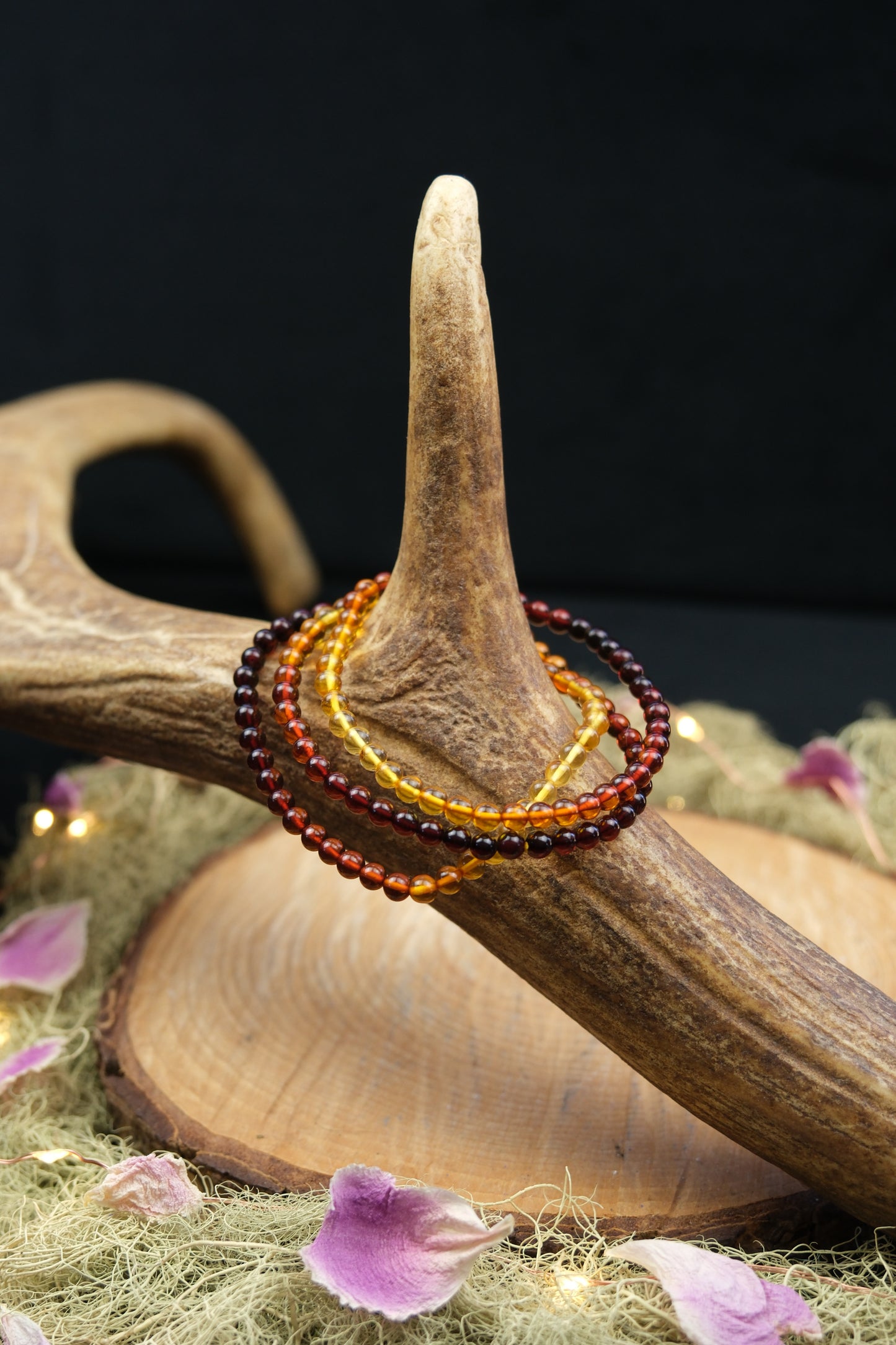 Mixed Baltic Amber Bracelet