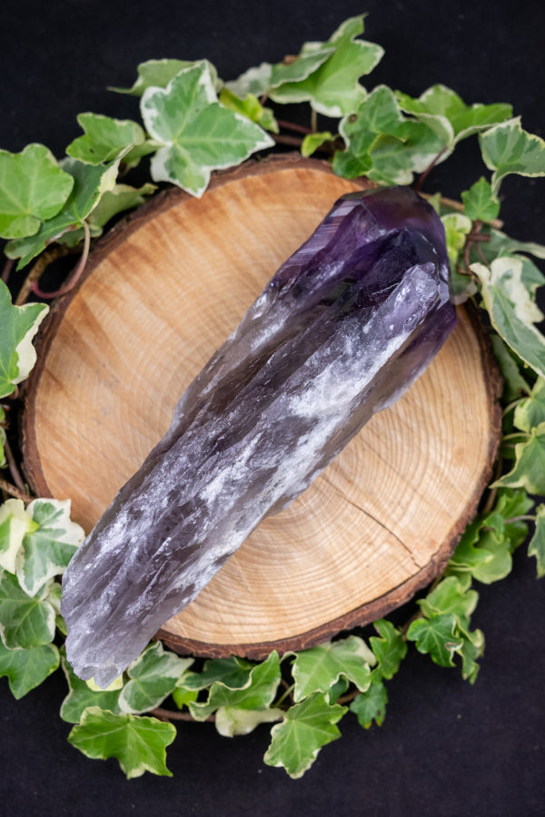 Rare Amethyst Sceptre Twin Flame Crystal, High Grade Healing Stone, Crown Chakra Spiritual Gem from Brazil