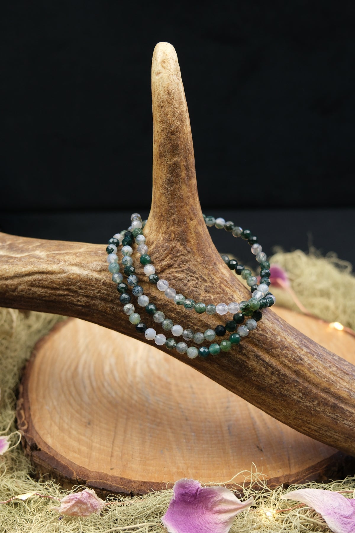 Moss Agate Bracelet
