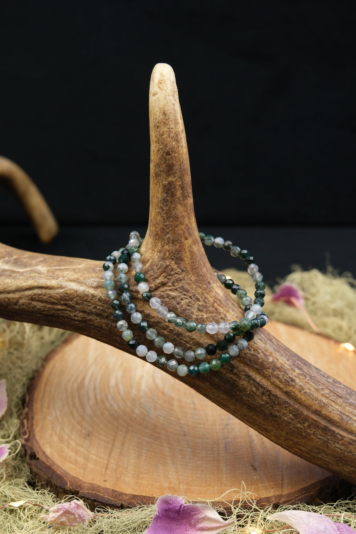 Moss Agate Bracelet