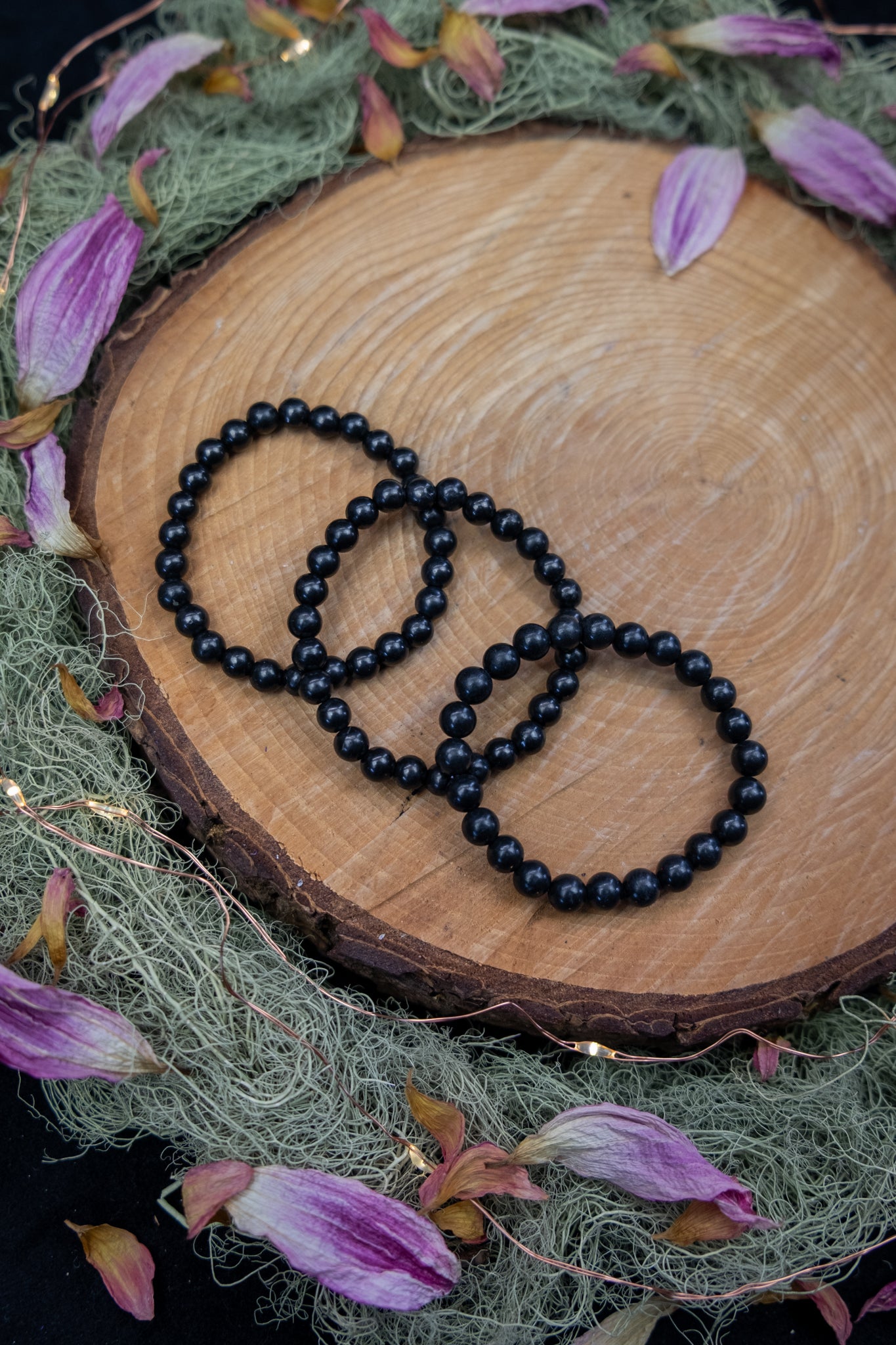 Children's Shungite crystal bracelet, Protect them from EMF and negative energy