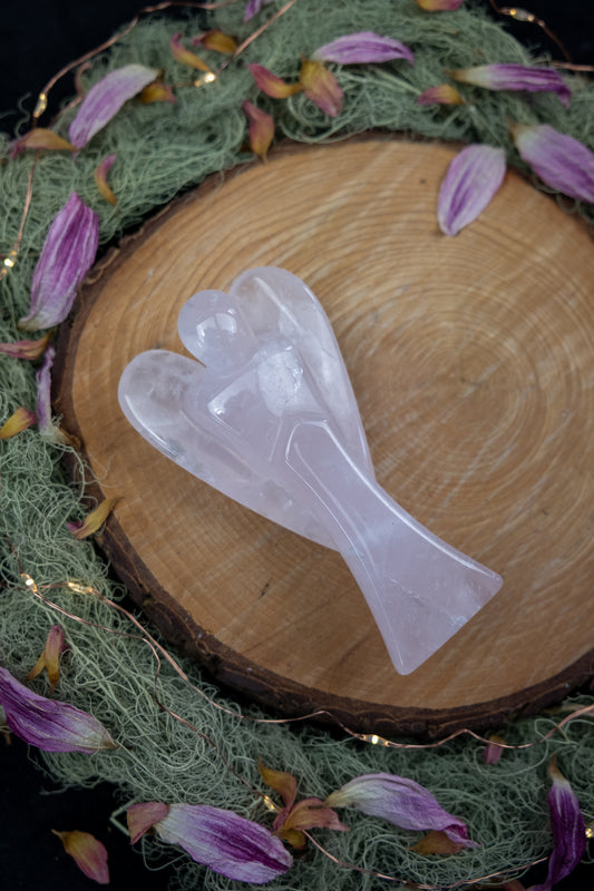 Rose Quartz Angel