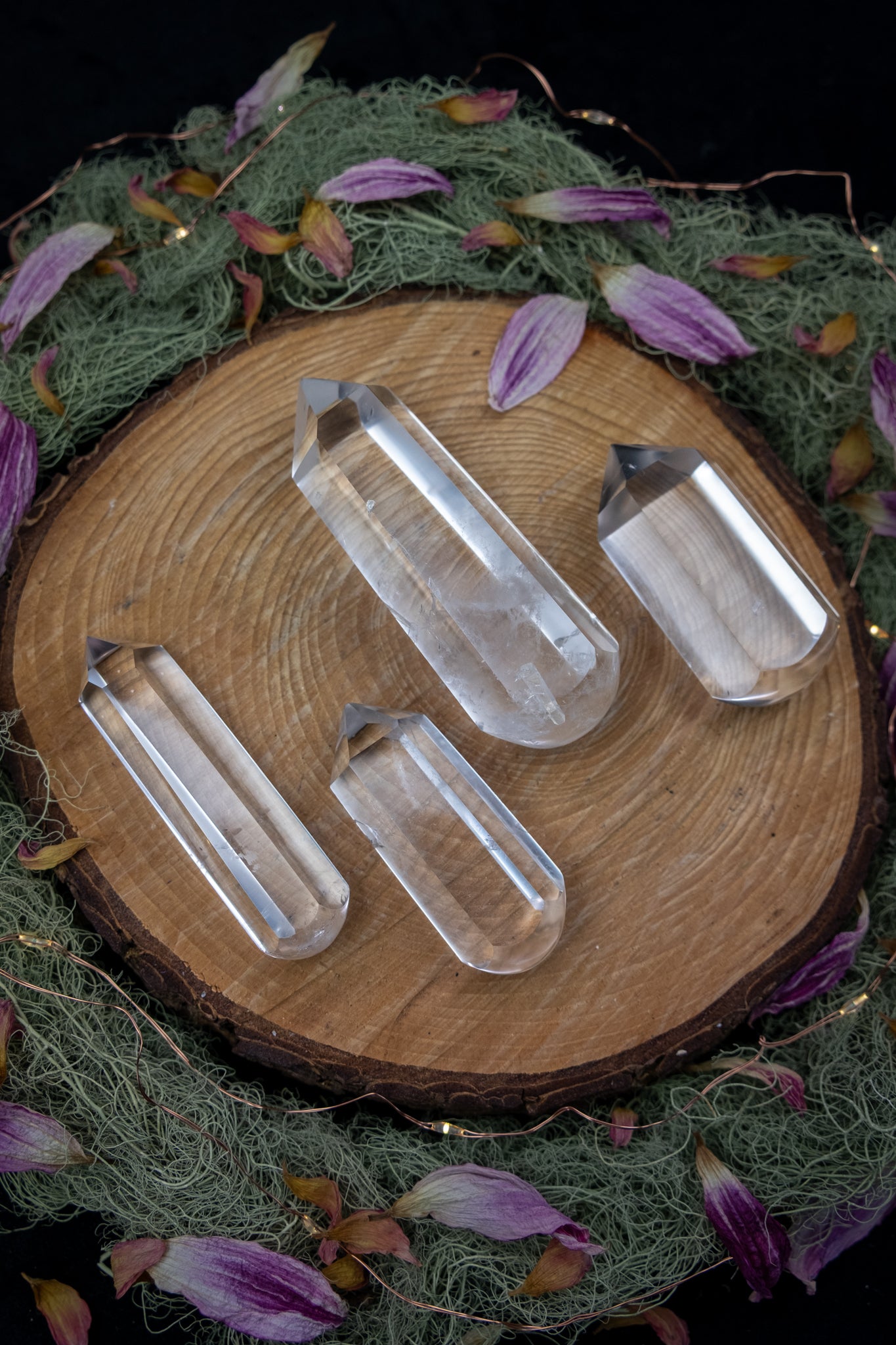 Clear Quartz Polished Wand