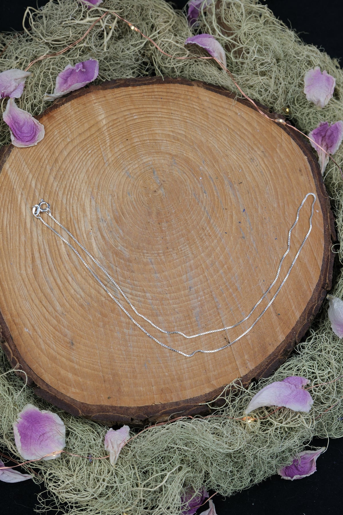 Sterling Silver Chains for Crystal Pendants