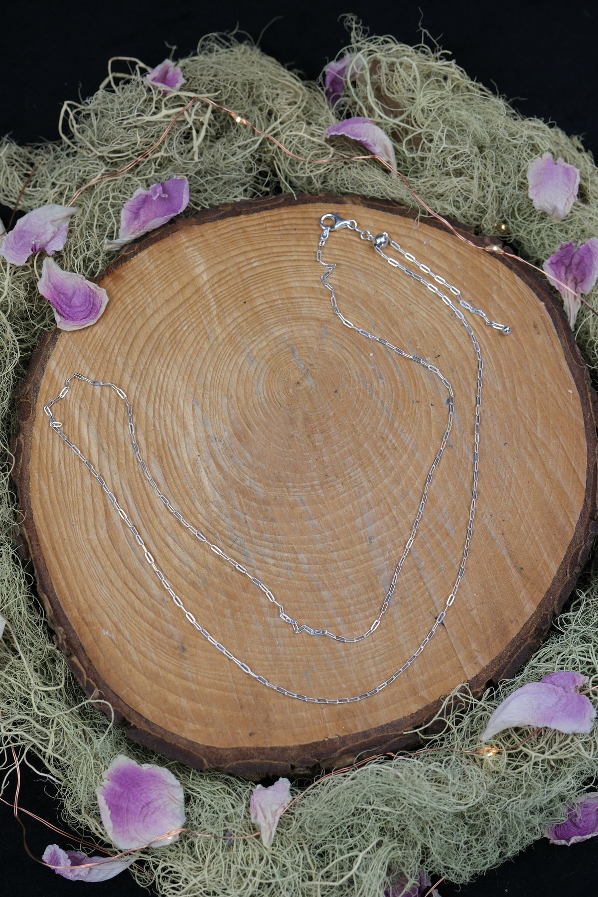 Sterling Silver Chains for Crystal Pendants