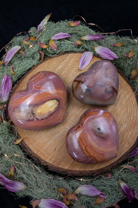 Polychrome Jasper Heart