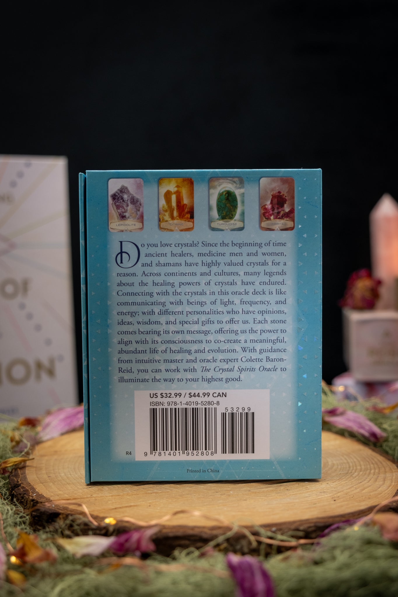 The Crystal Spirits Oracle Card Deck by Colette Baron-Reid