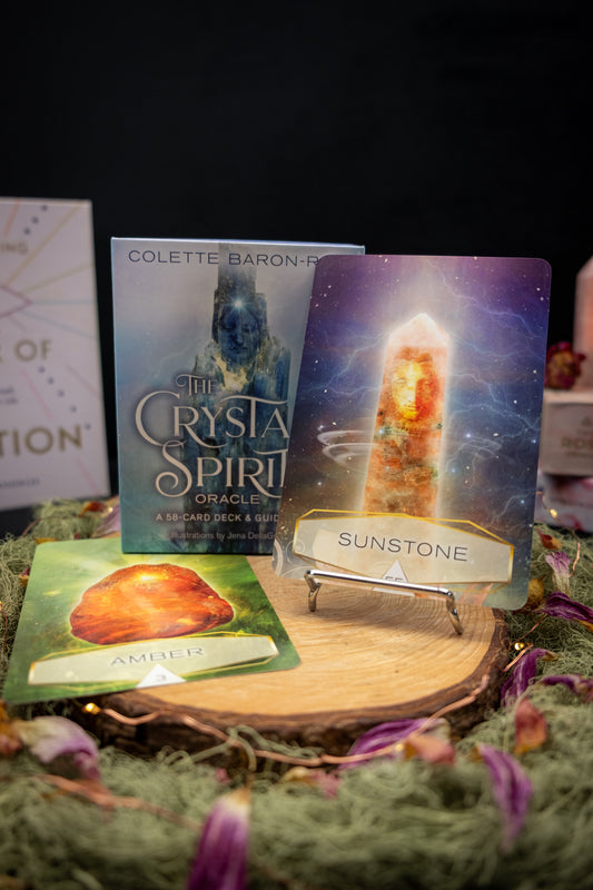 The Crystal Spirits Oracle Card Deck by Colette Baron-Reid