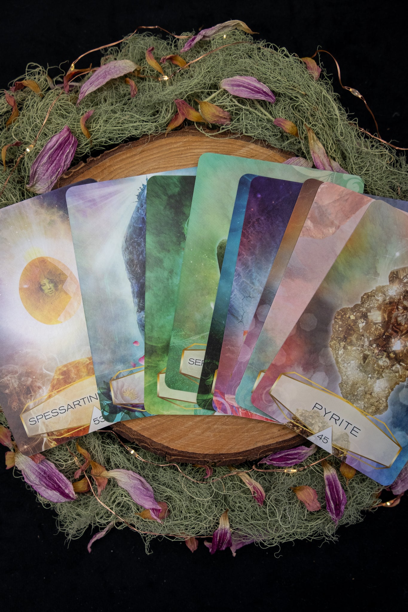 The Crystal Spirits Oracle Card Deck by Colette Baron-Reid
