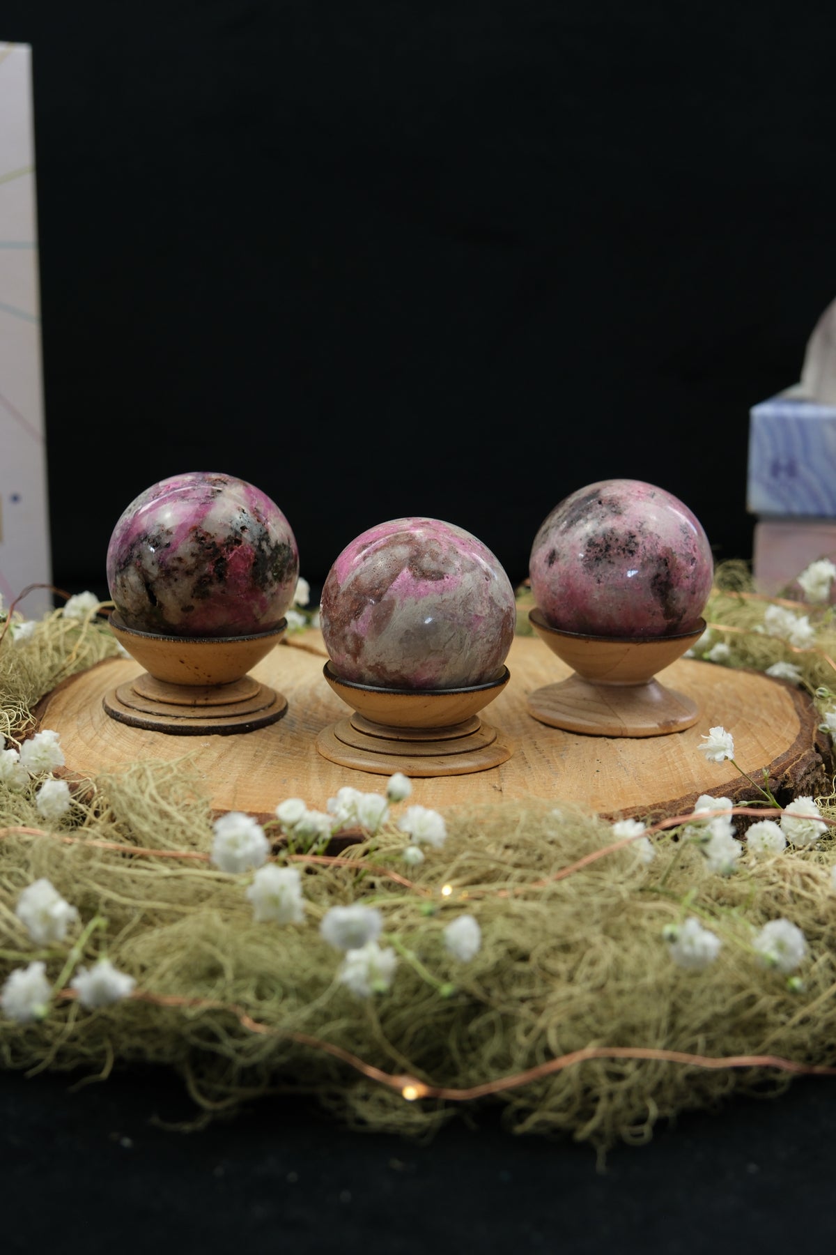 Cobaltoan Calcite Sphere