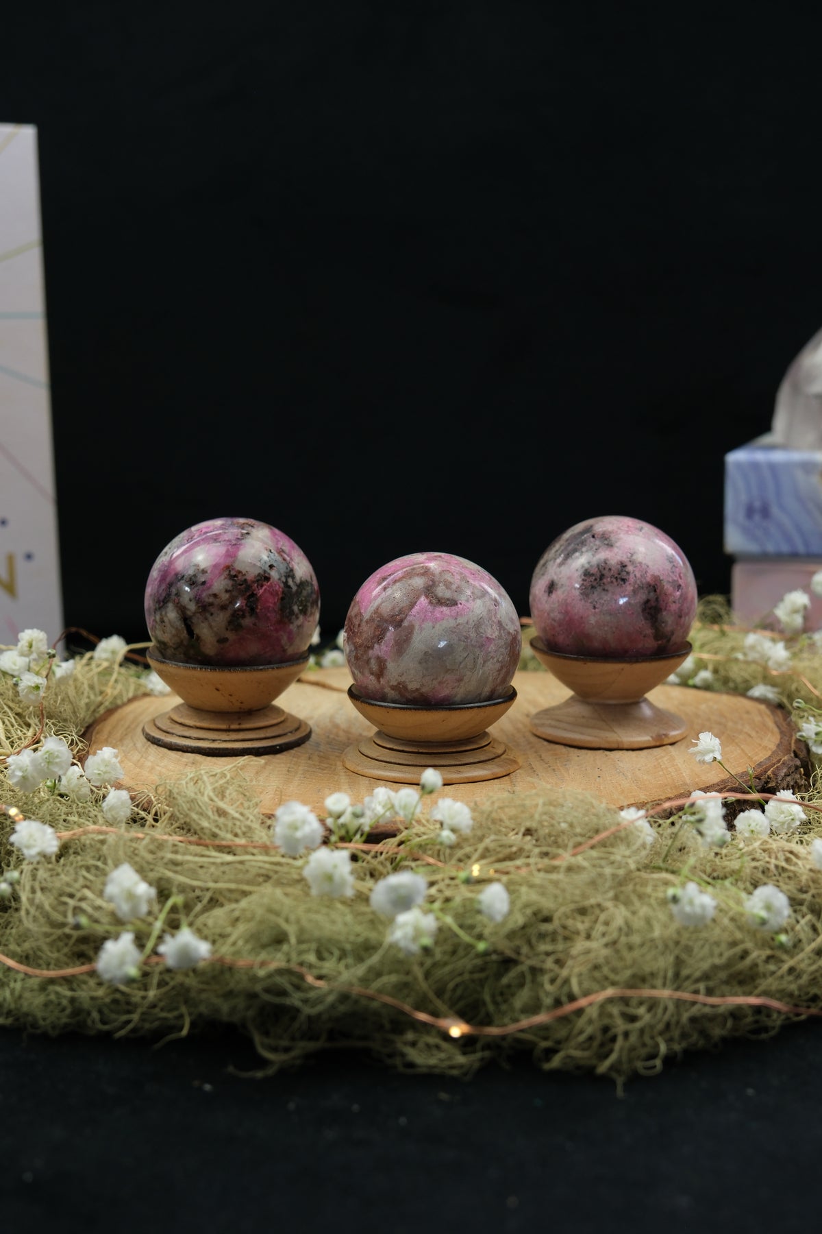 Cobaltoan Calcite Sphere
