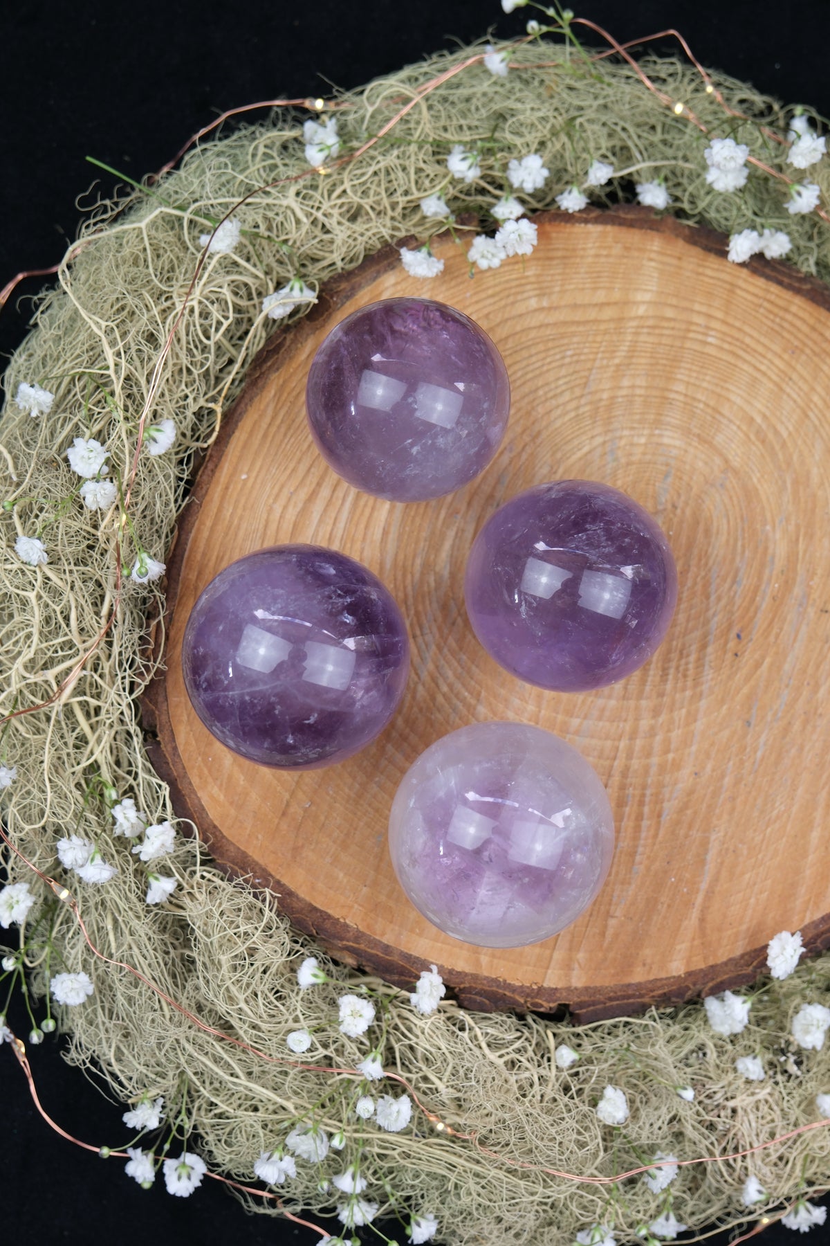 High Grade Amethyst Sphere