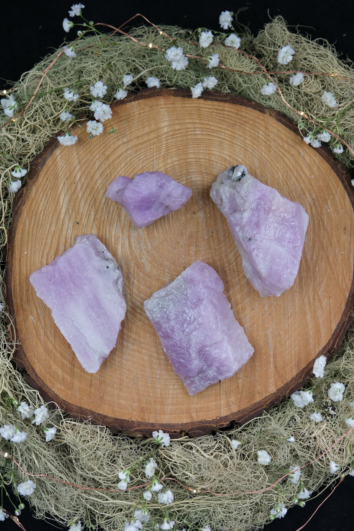 Raw Kunzite