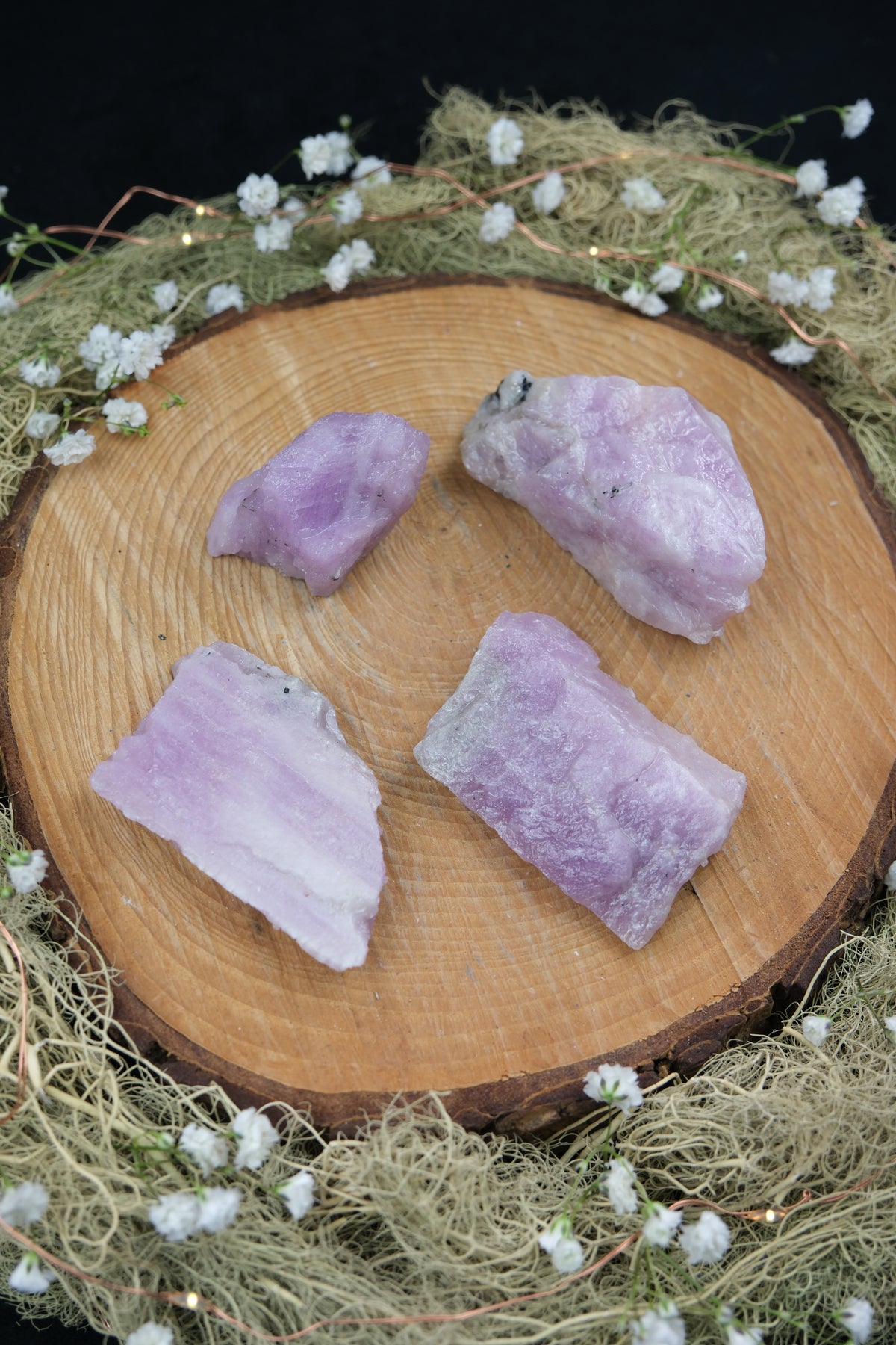 Raw Kunzite