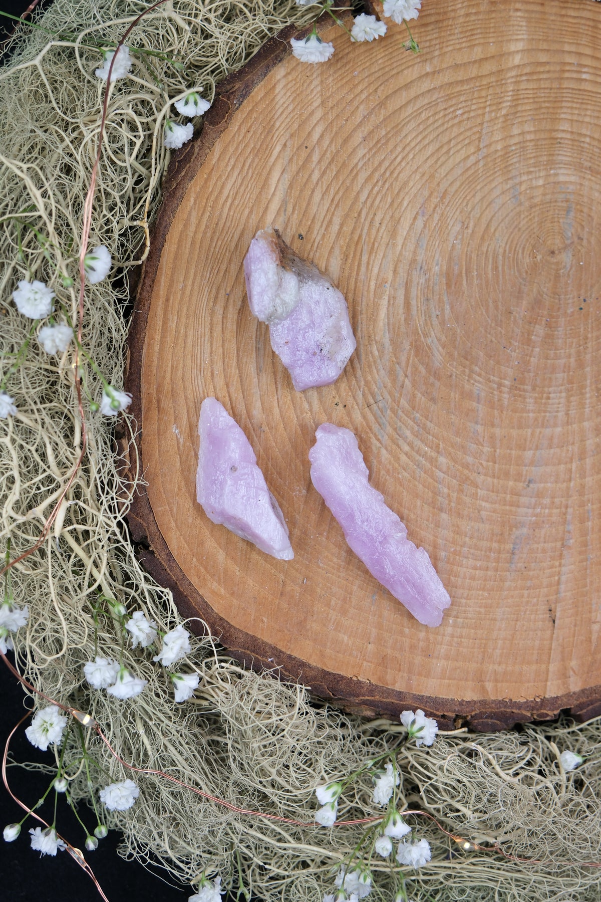 Raw Kunzite
