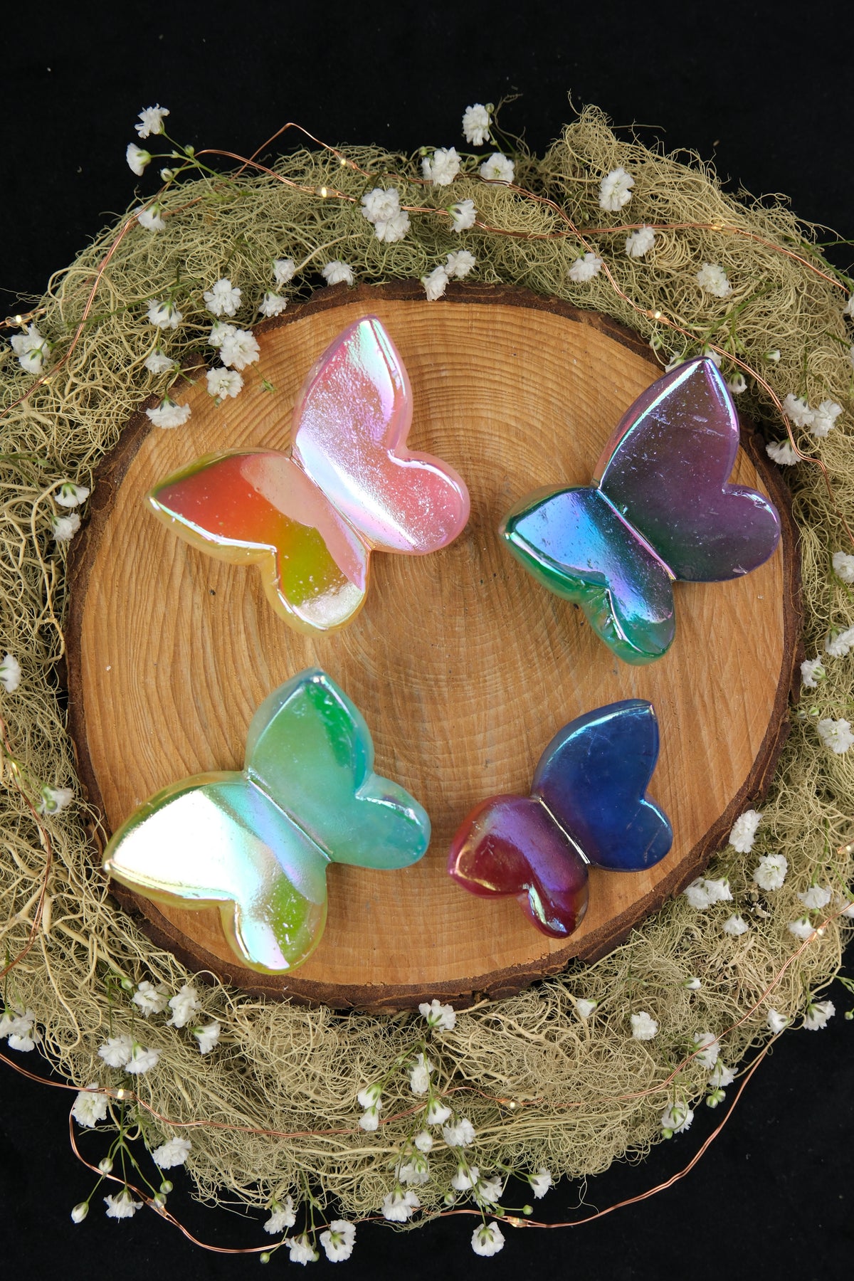 Aura Quartz Butterfly