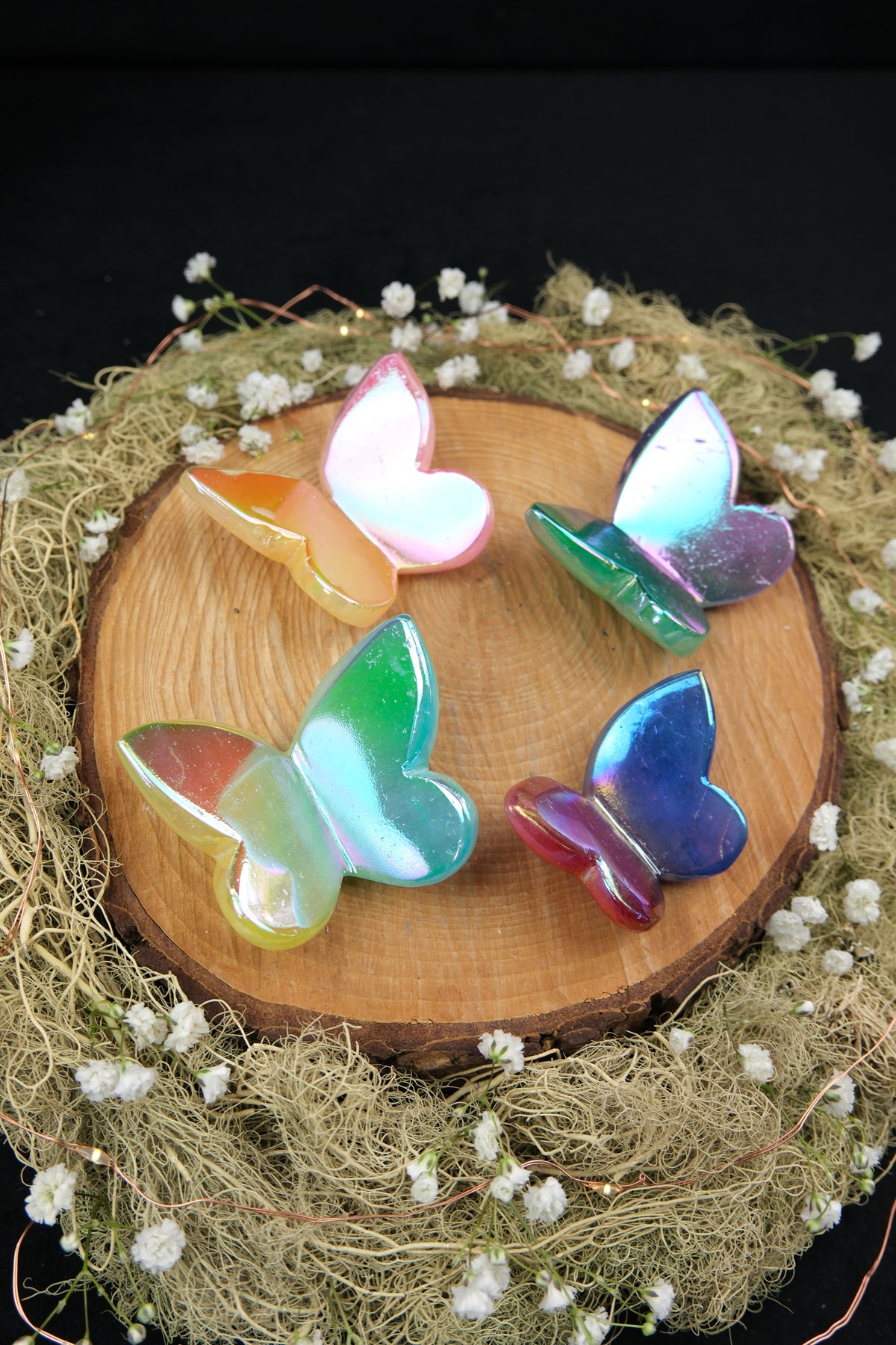 Aura Quartz Butterfly