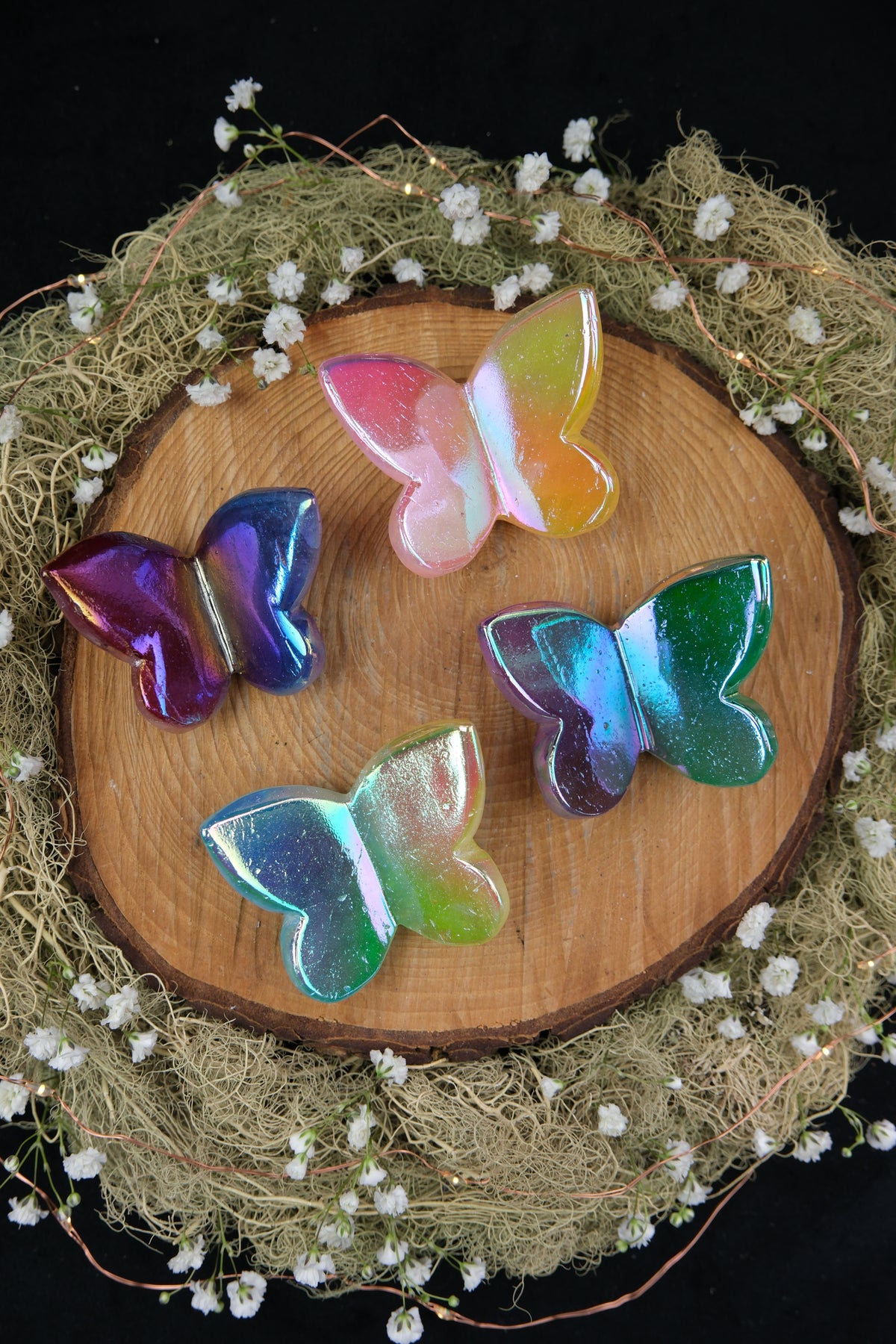 Aura Quartz Butterfly
