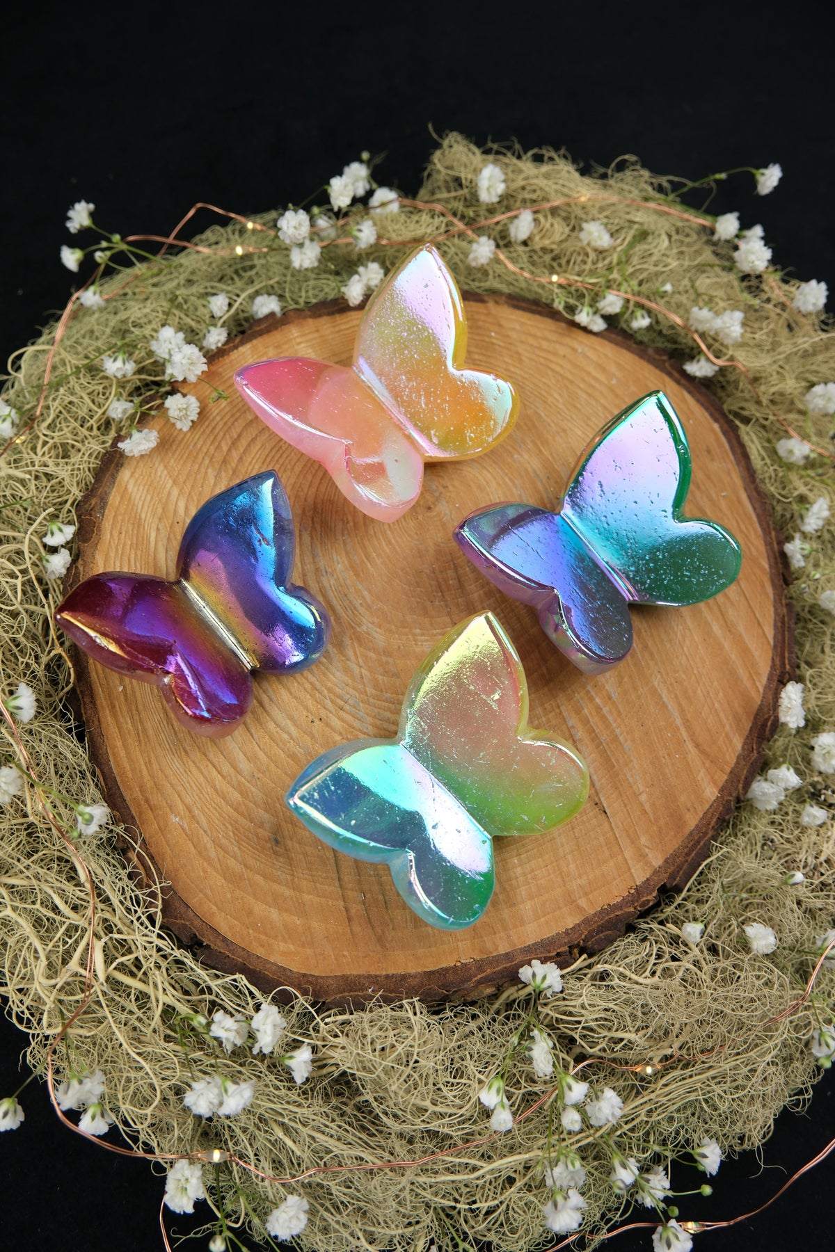 Aura Quartz Butterfly