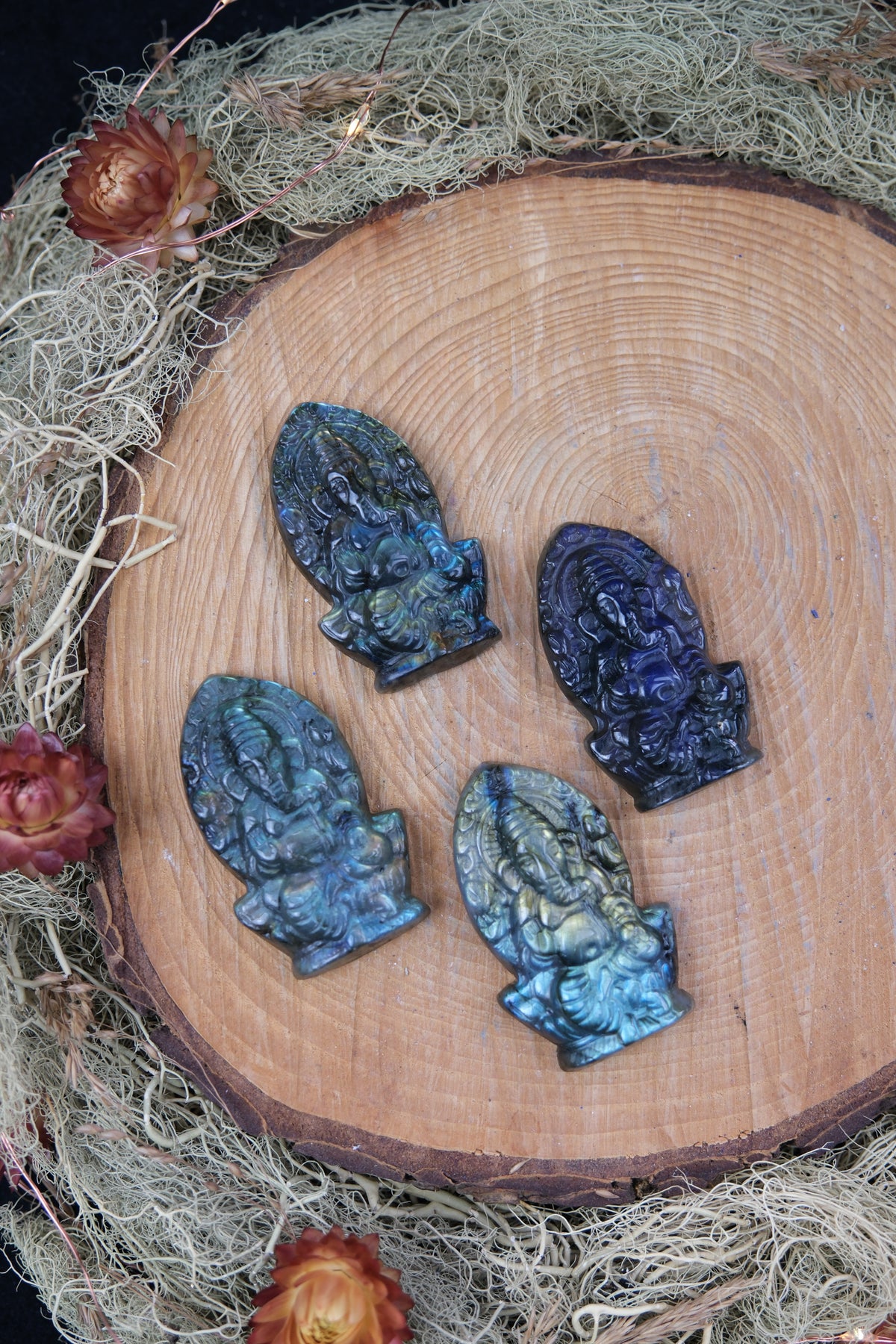Labradorite Ganesha