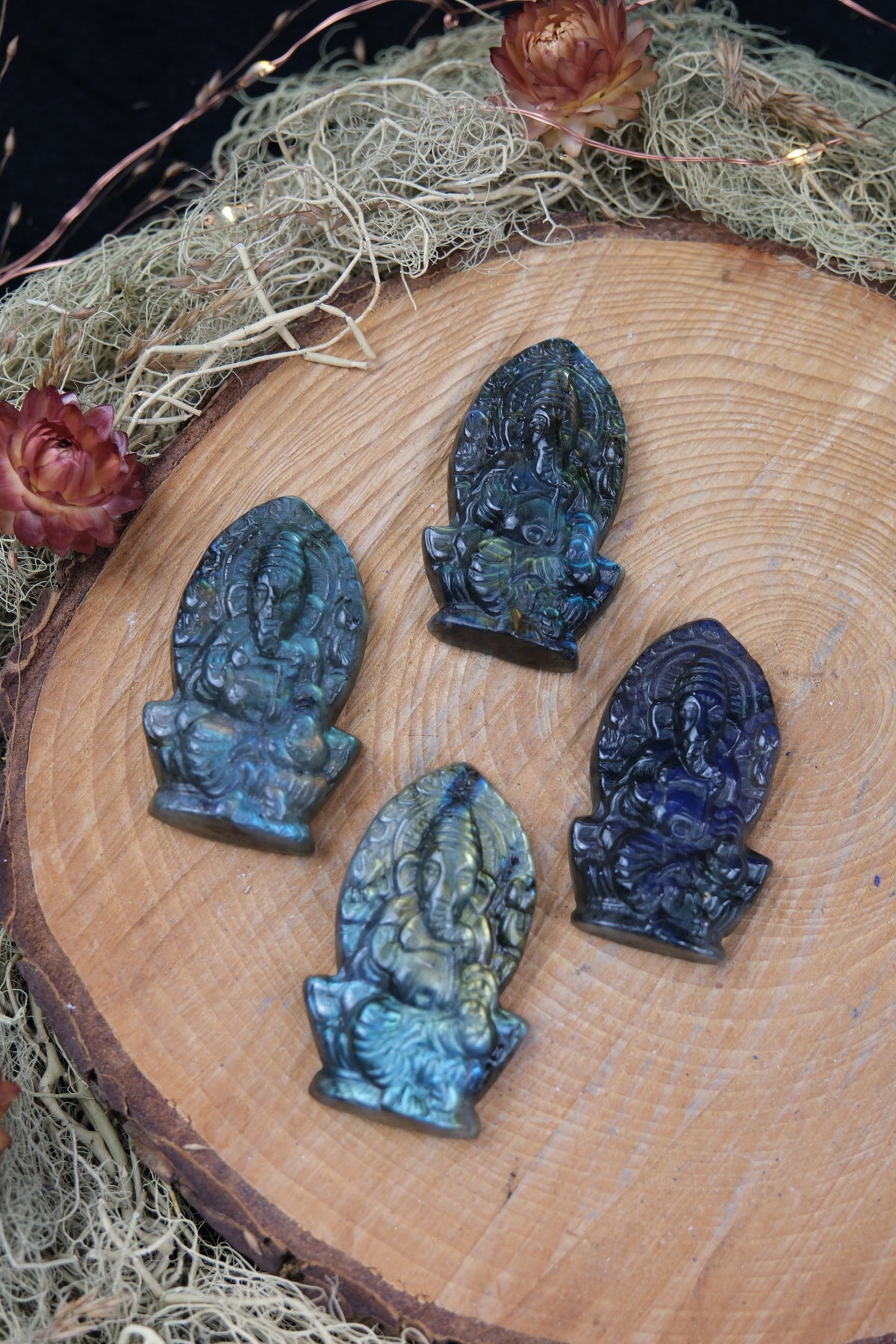 Labradorite Ganesha