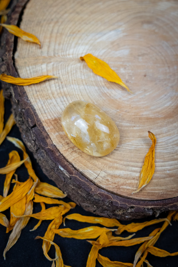 Golden Healer Quartz Cabochon High Grade Polished Crystal Gemstone for Healing Energy Clarity Balance and Spiritual Growth