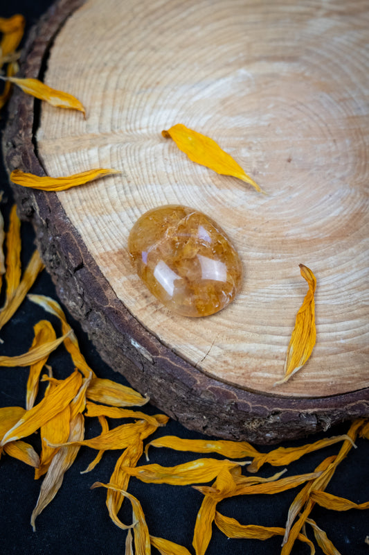 Golden Healer Quartz Cabochon High Grade Polished Crystal Gemstone for Healing Energy Clarity Balance and Spiritual Growth