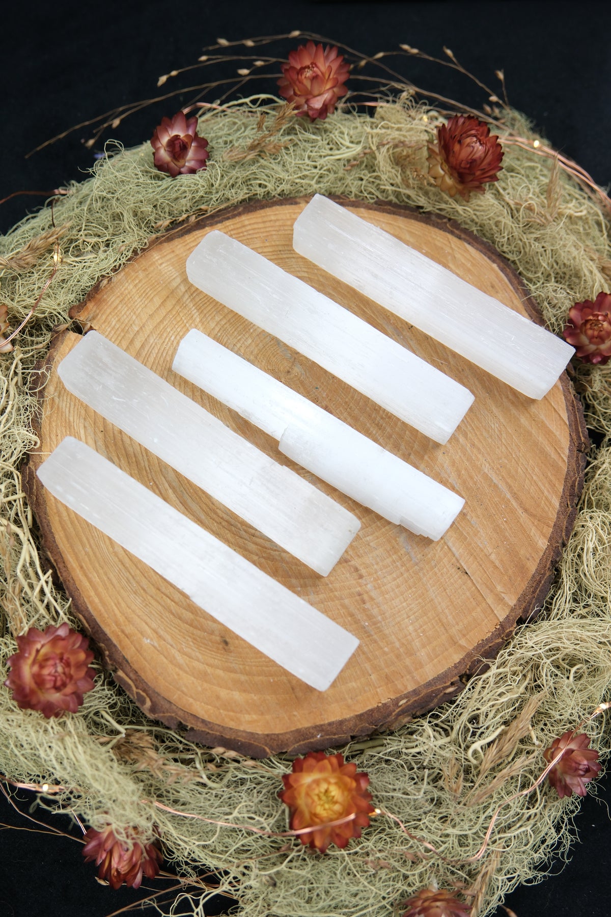 Selenite Cleansing Wand