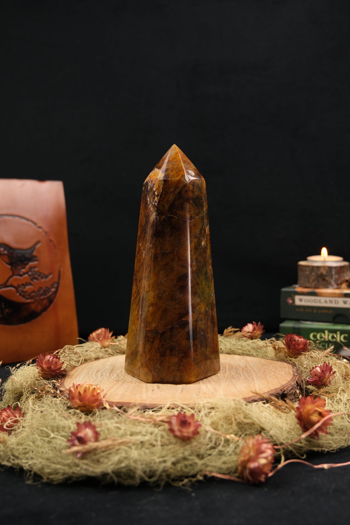 Golden Healer Quartz Point