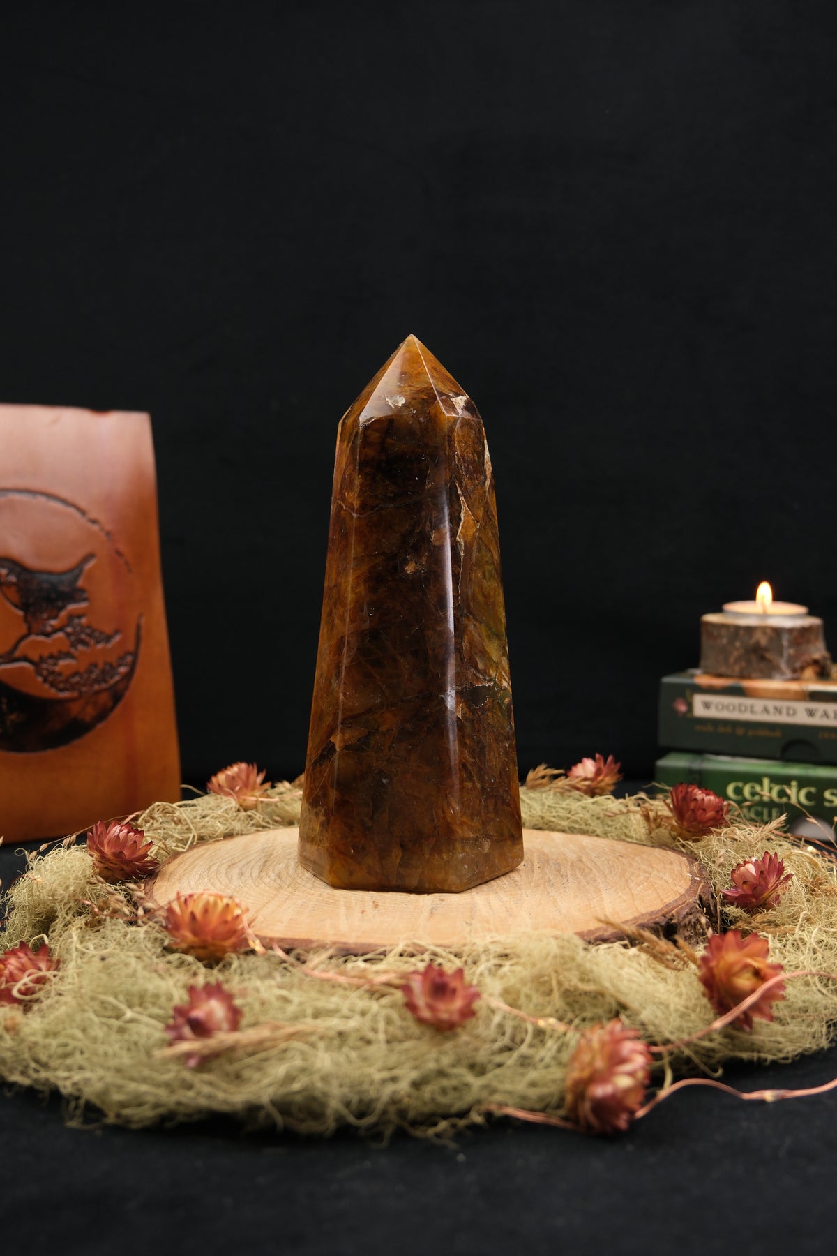 Golden Healer Quartz Point
