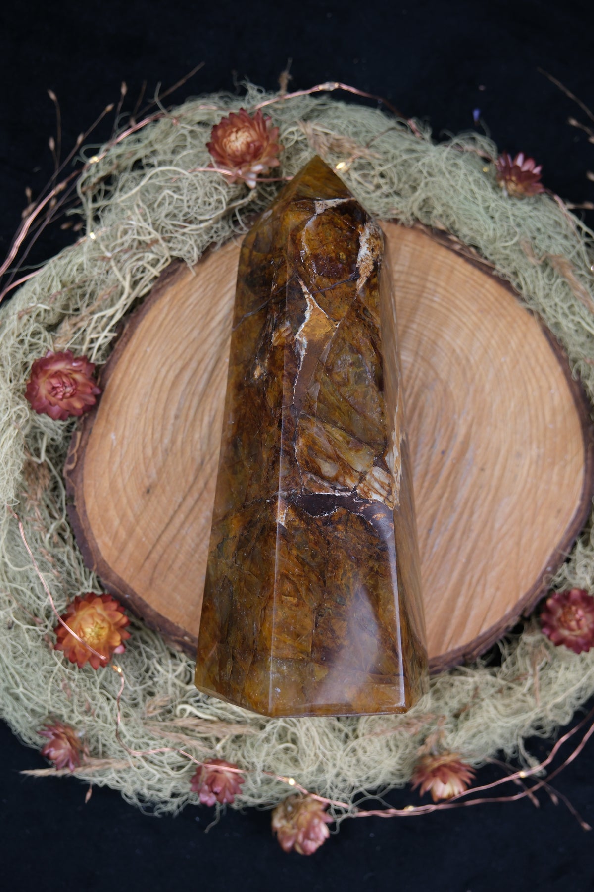 Golden Healer Quartz Point