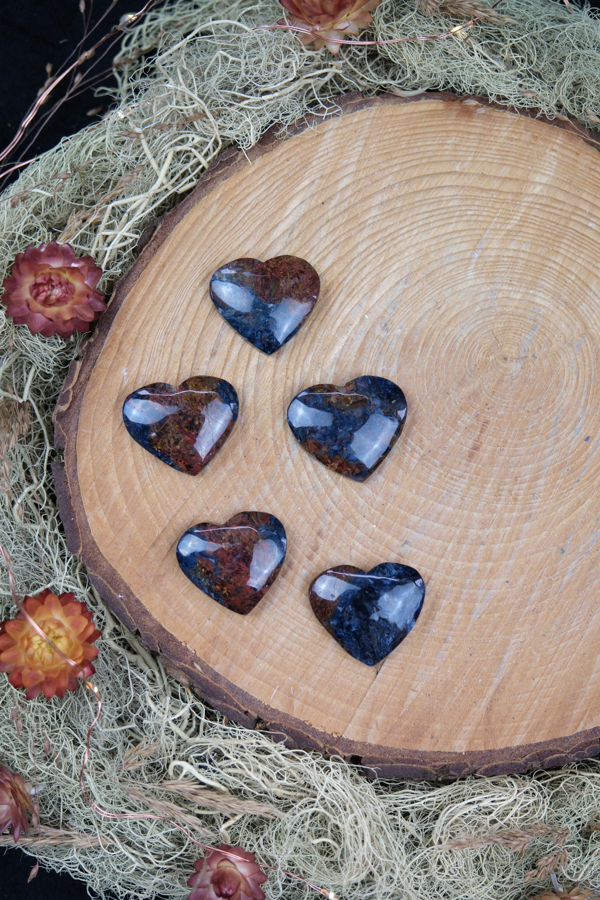 Pietersite Heart