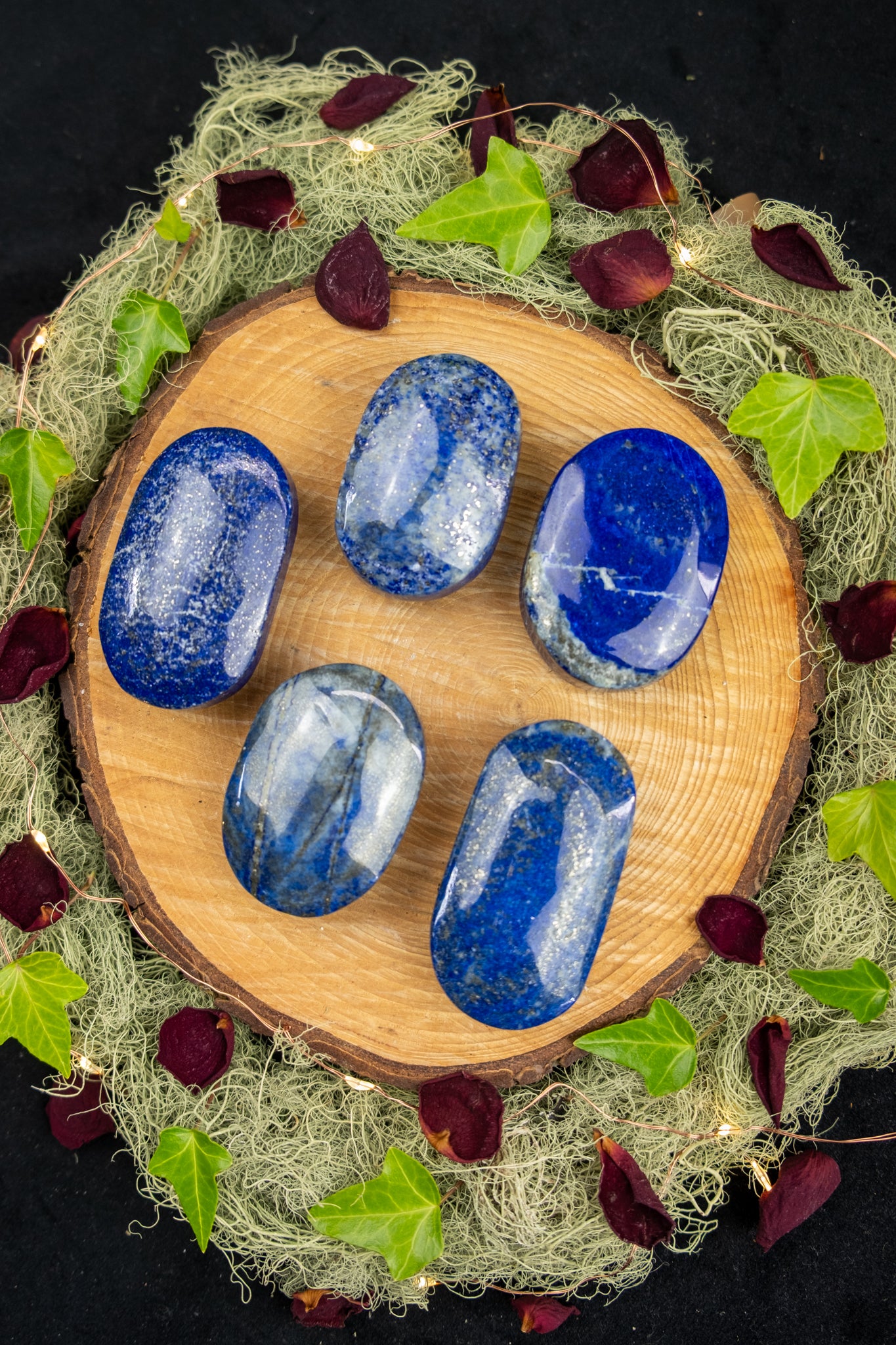 Lapis Lazuli Palm Stone