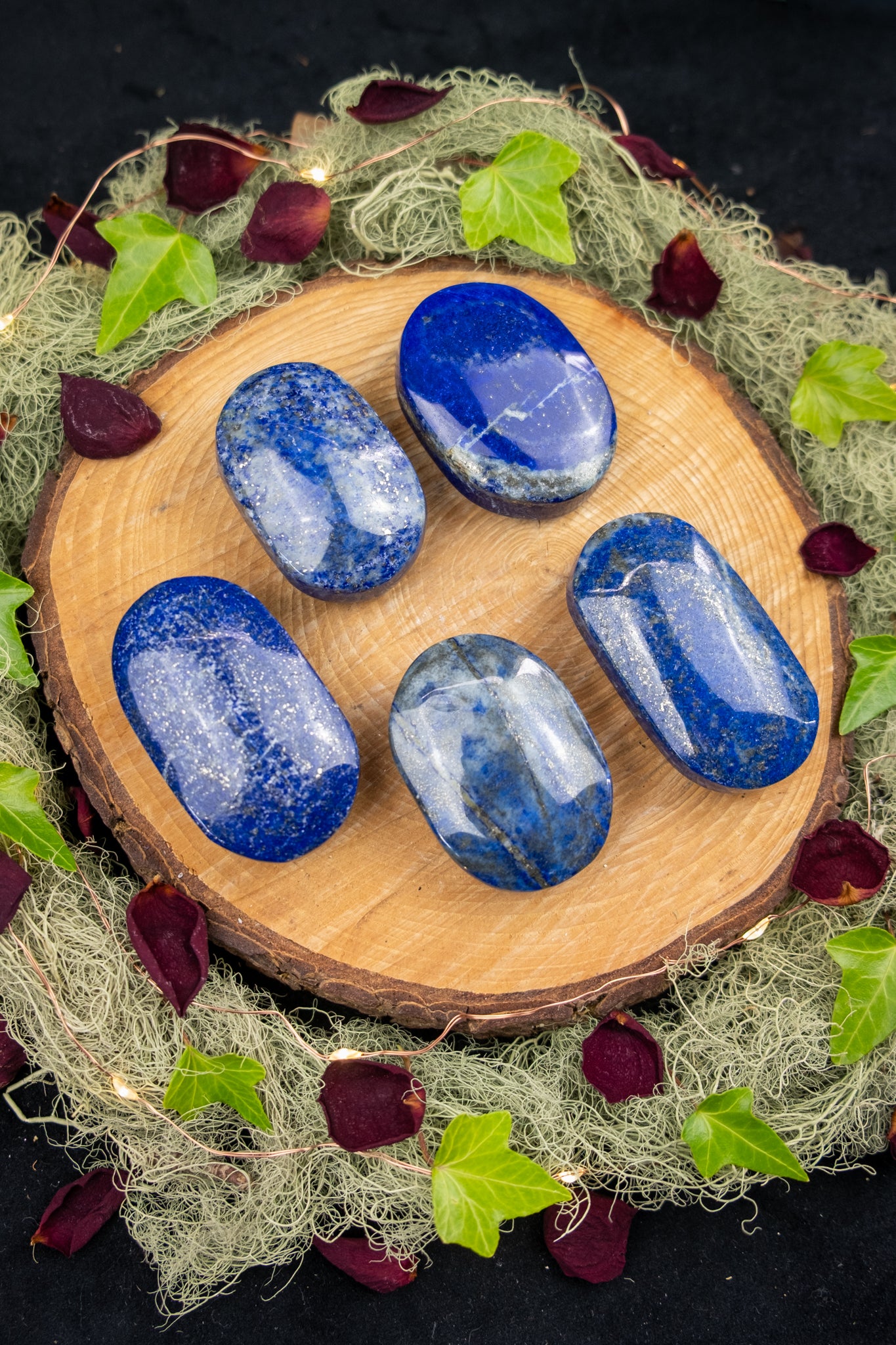 Lapis Lazuli Palm Stone