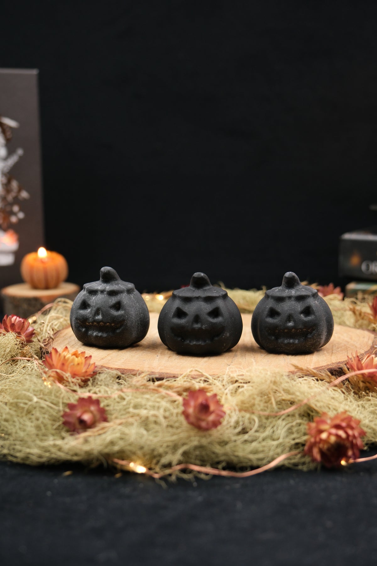 Black Obsidian Pumpkin Carving