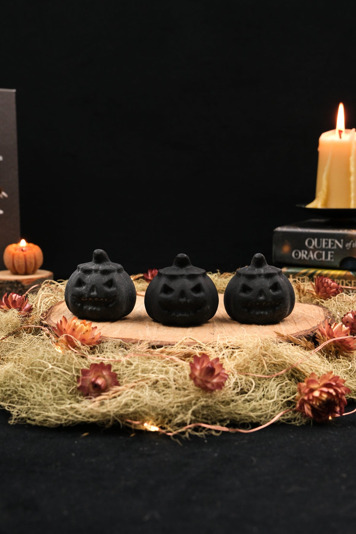 Black Obsidian Pumpkin Carving