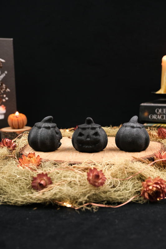 Black Obsidian Pumpkin Carving