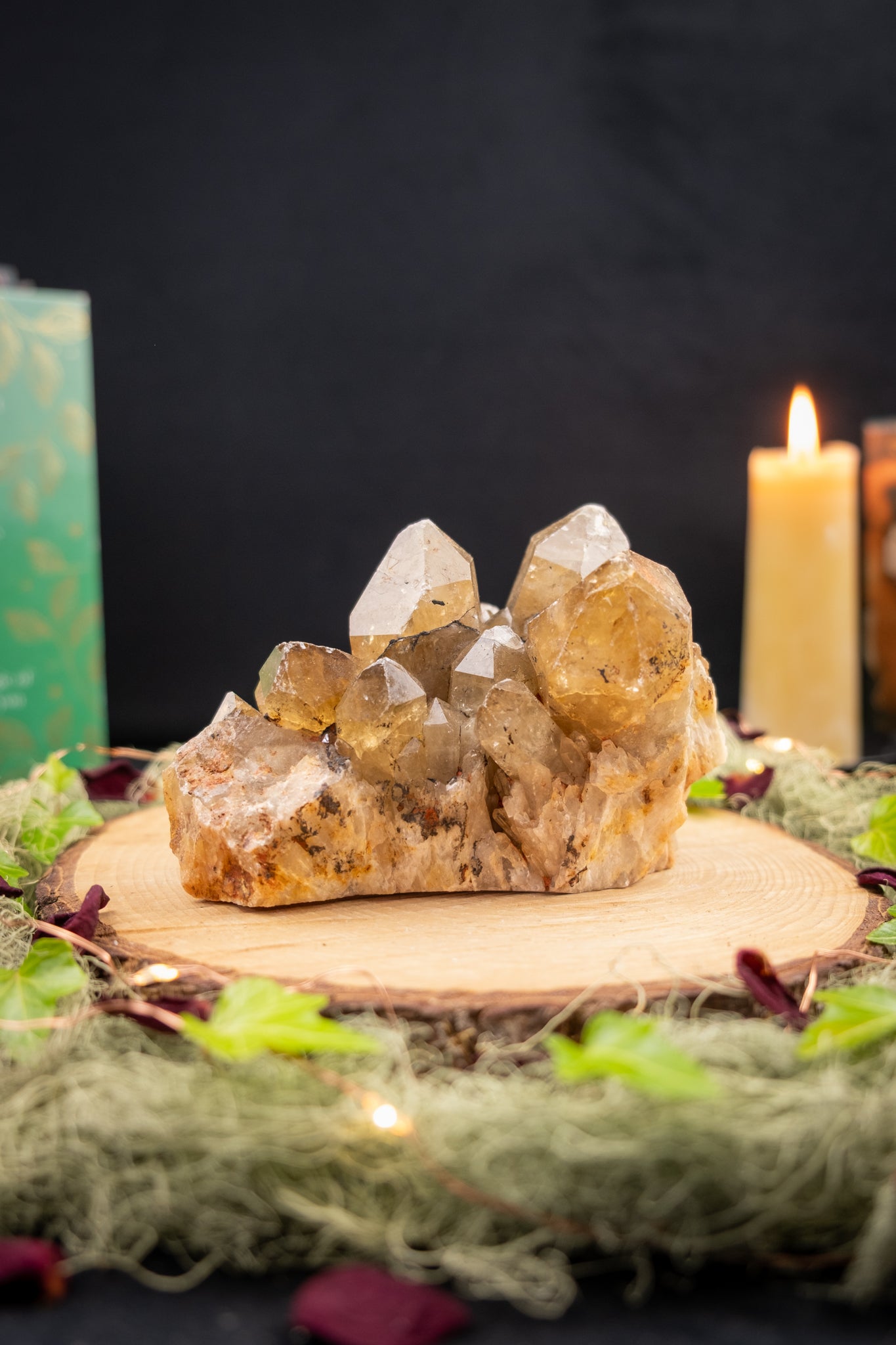 Kundalini Citrine Cluster