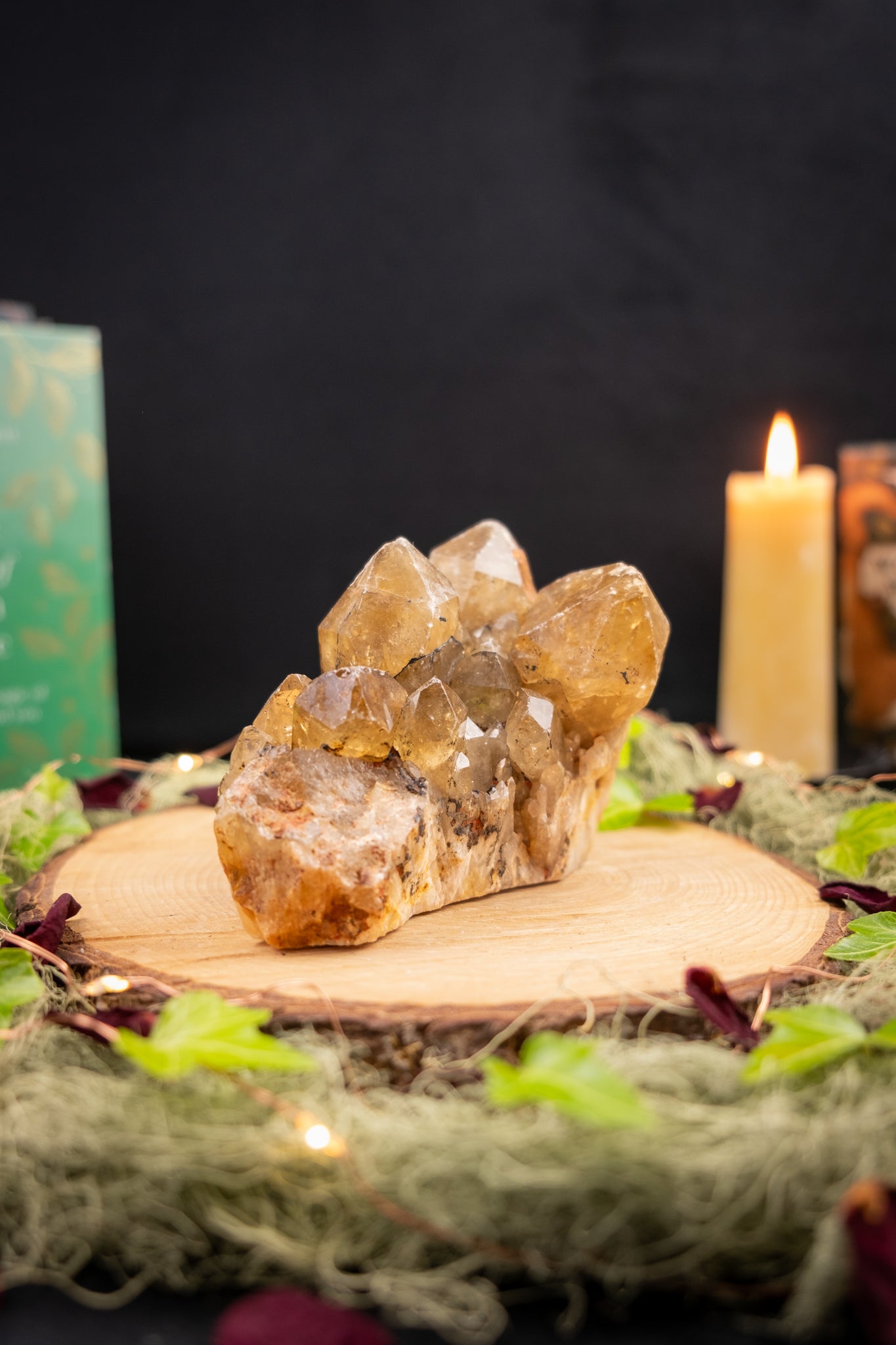 Kundalini Citrine Cluster