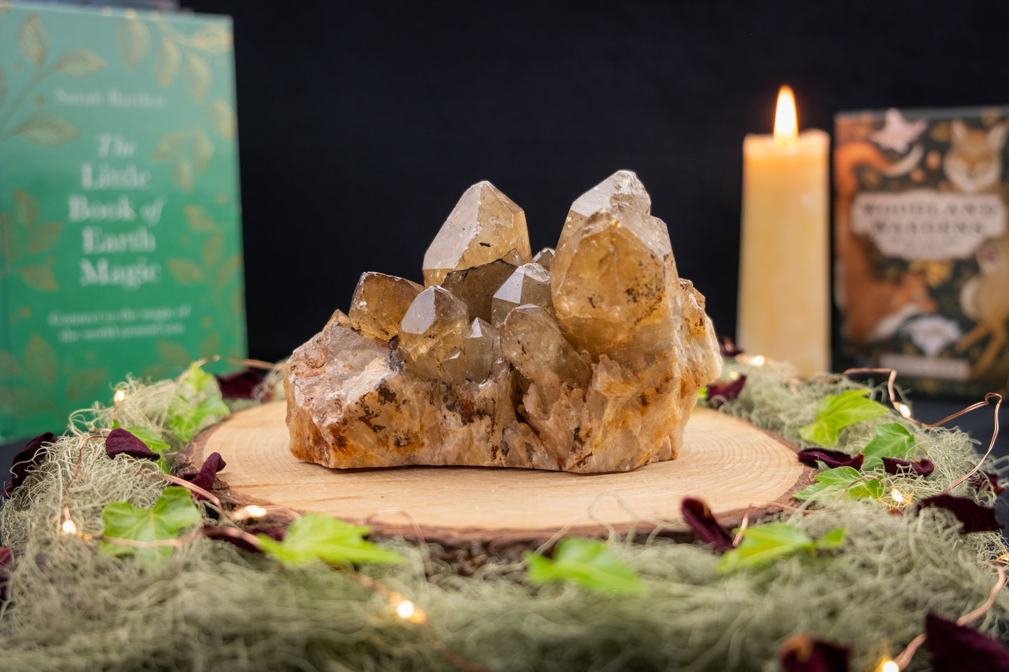 Kundalini Citrine Cluster