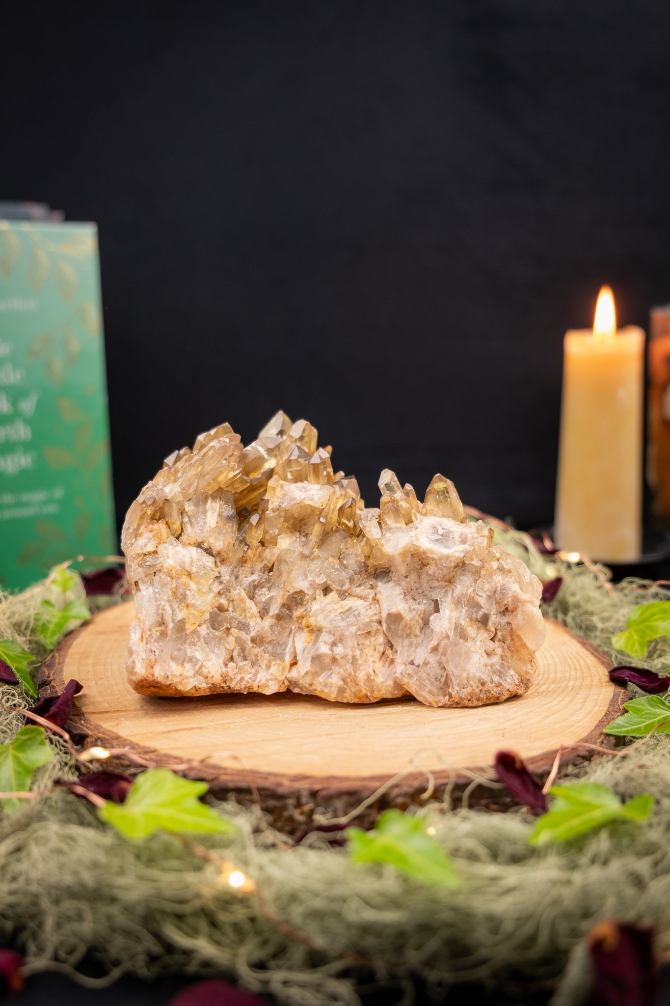 Kundalini Citrine Cluster