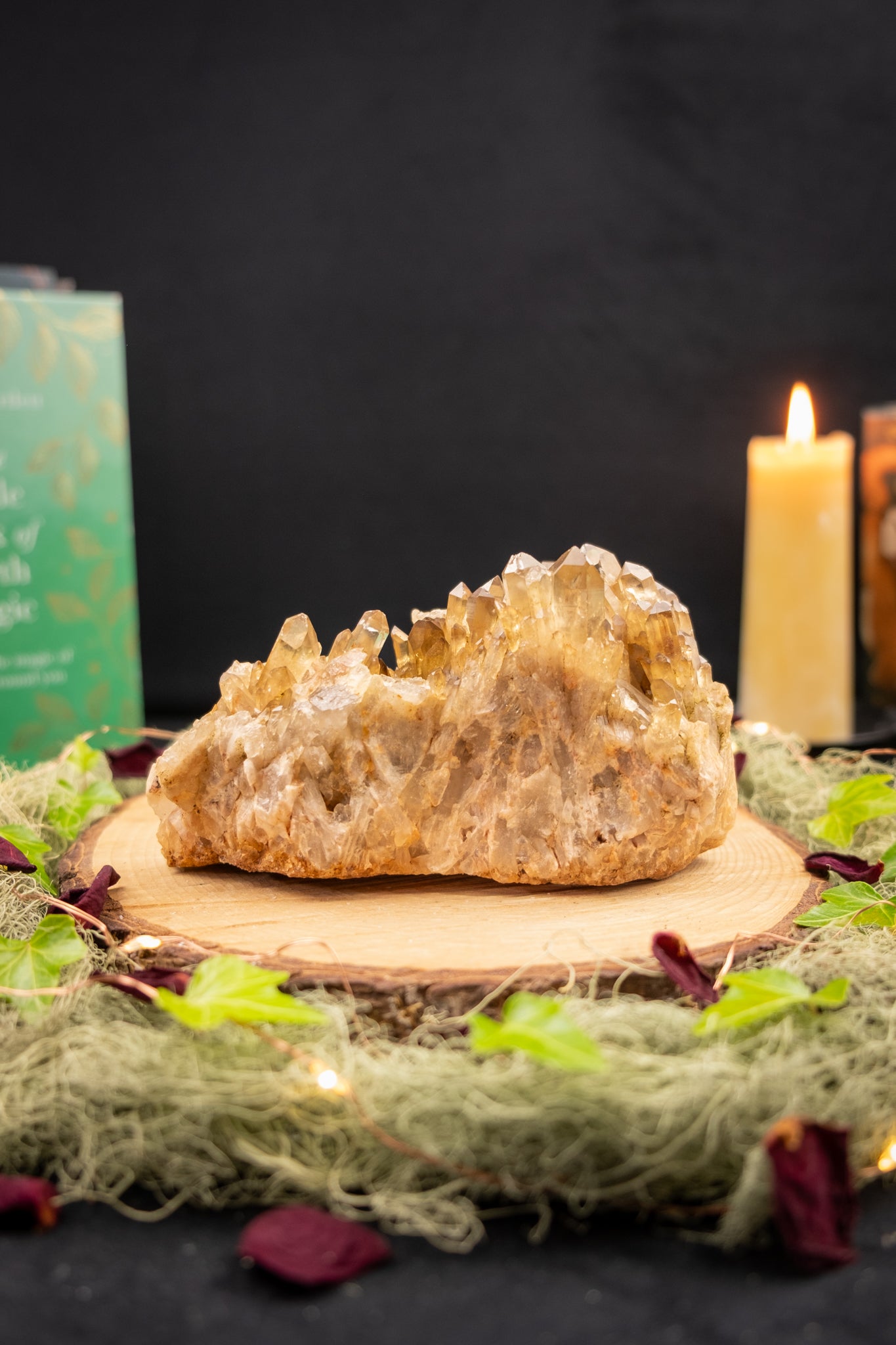 Kundalini Citrine Cluster