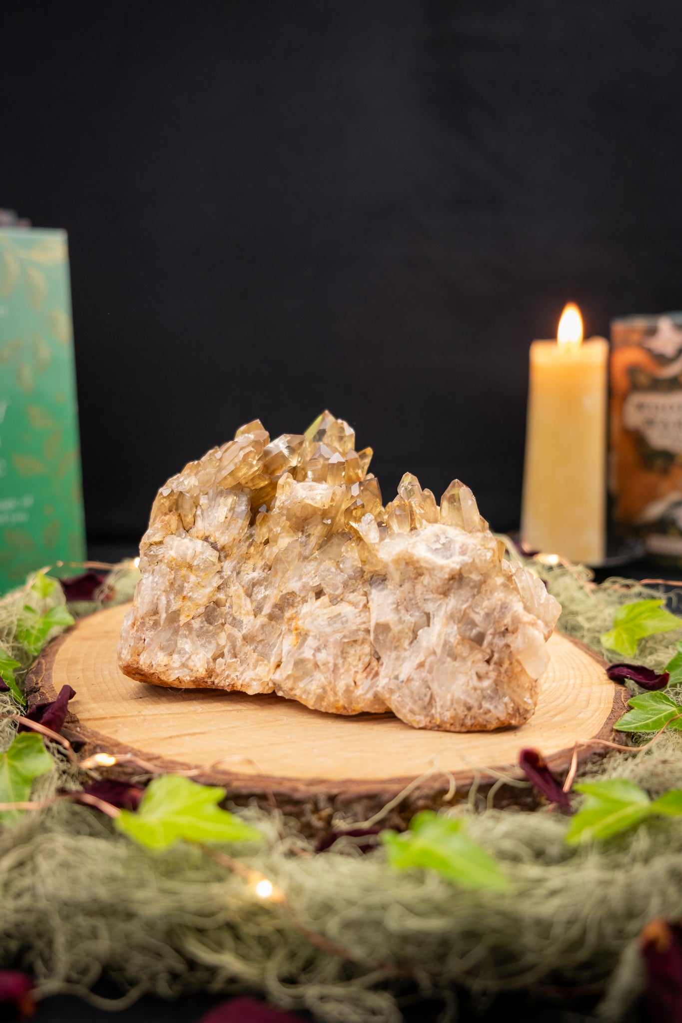Kundalini Citrine Cluster