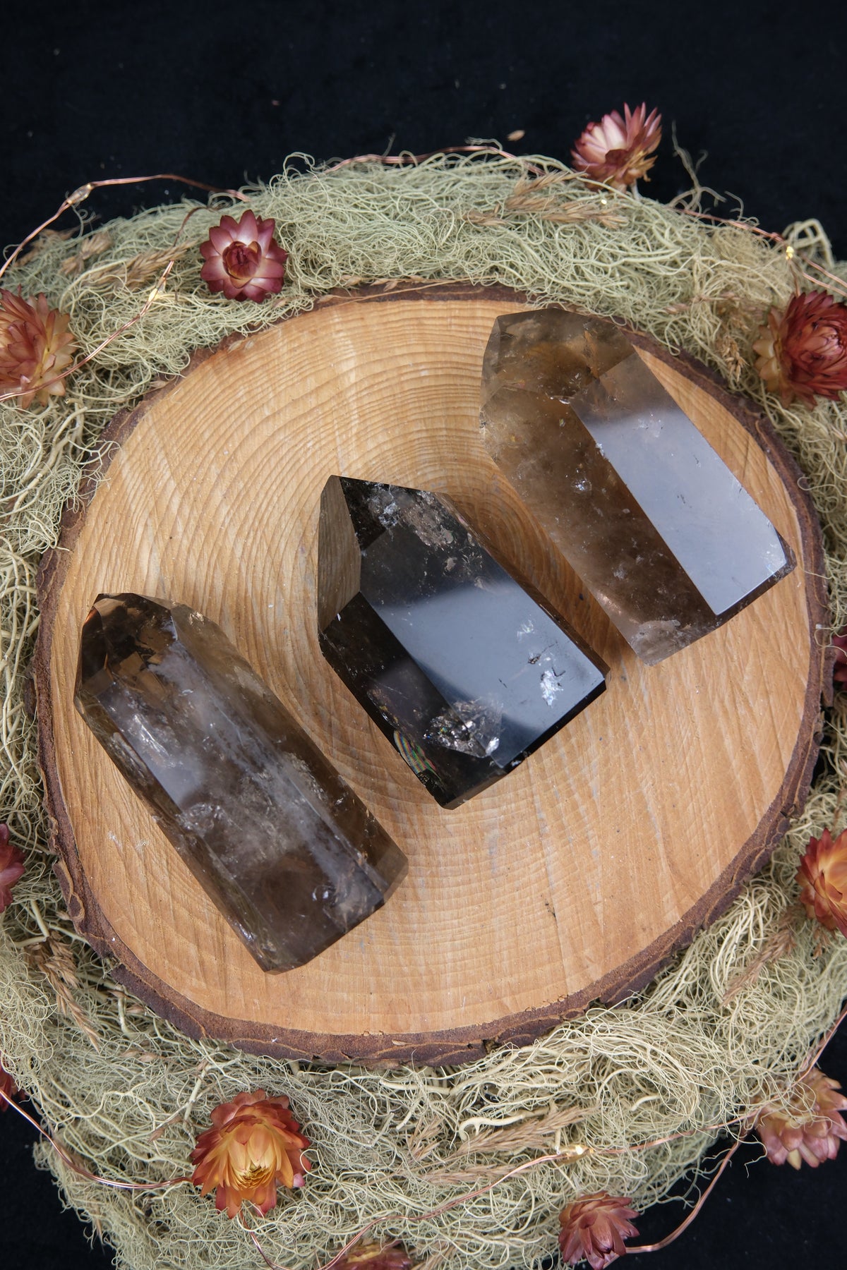 High Quality Brazilian Smokey Quartz Point