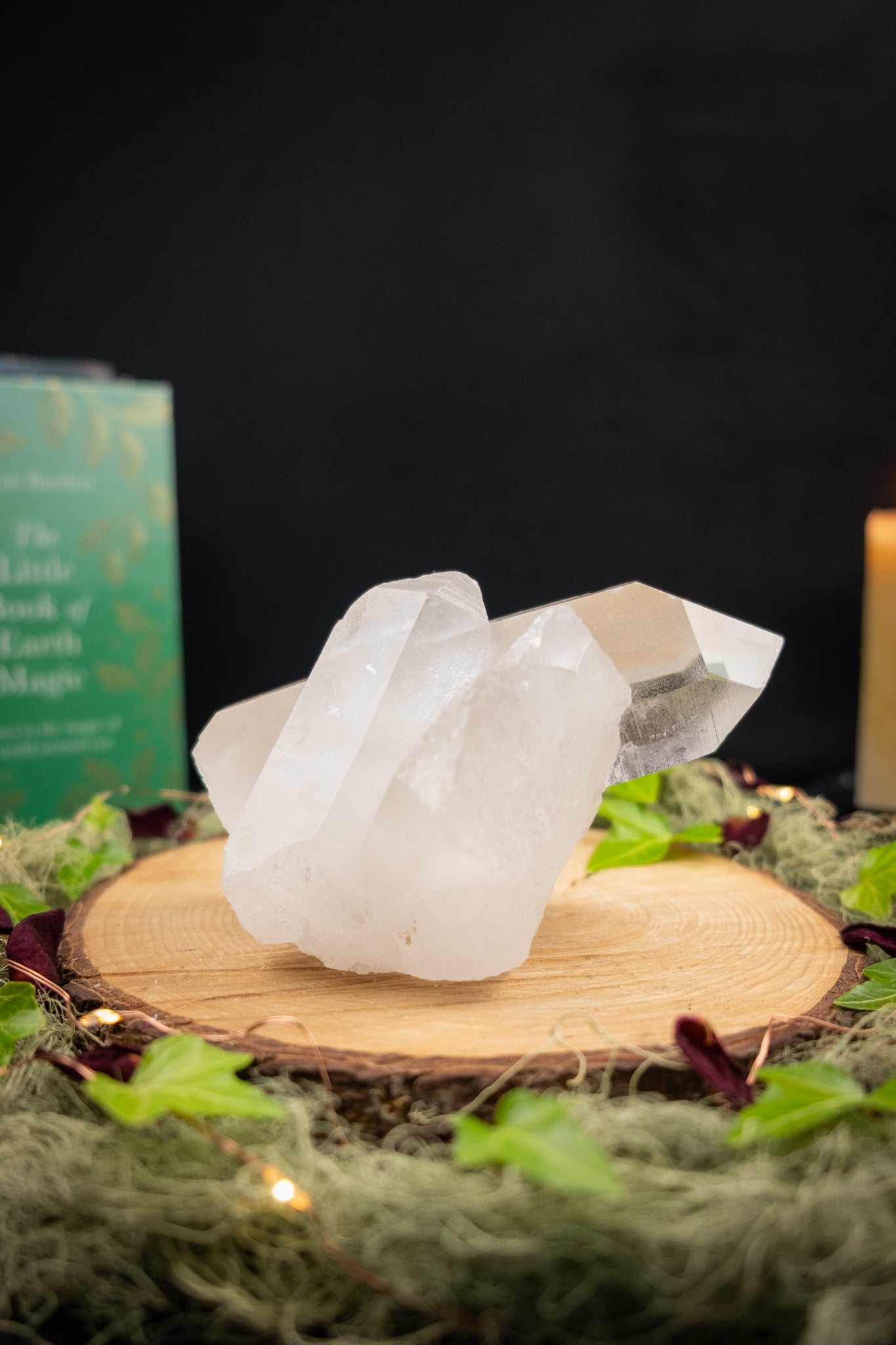 Lemurian Quartz Growth Formation
