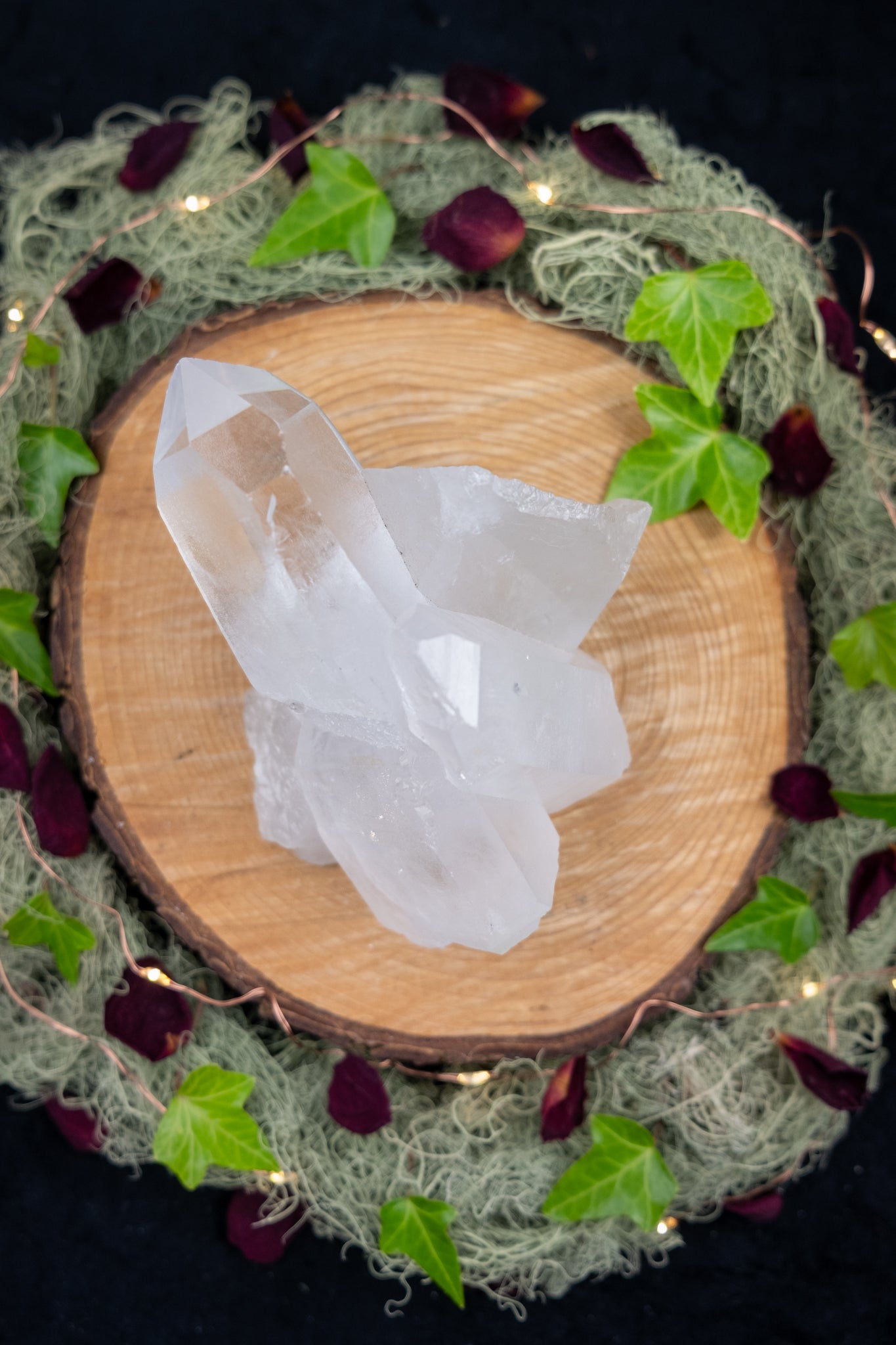 Lemurian Quartz Growth Formation
