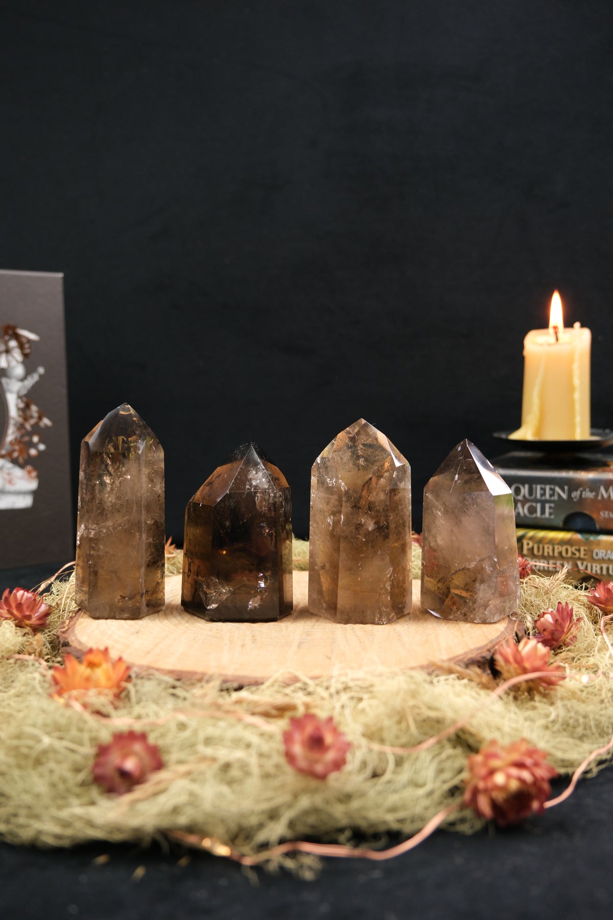 High Quality Brazilian Smokey Quartz Point