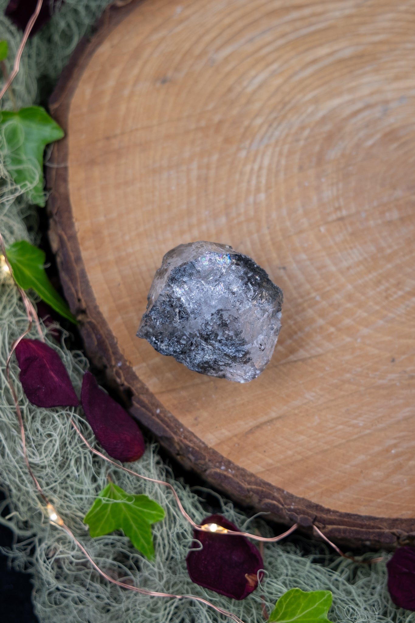 Herkimer Diamond with Matrix